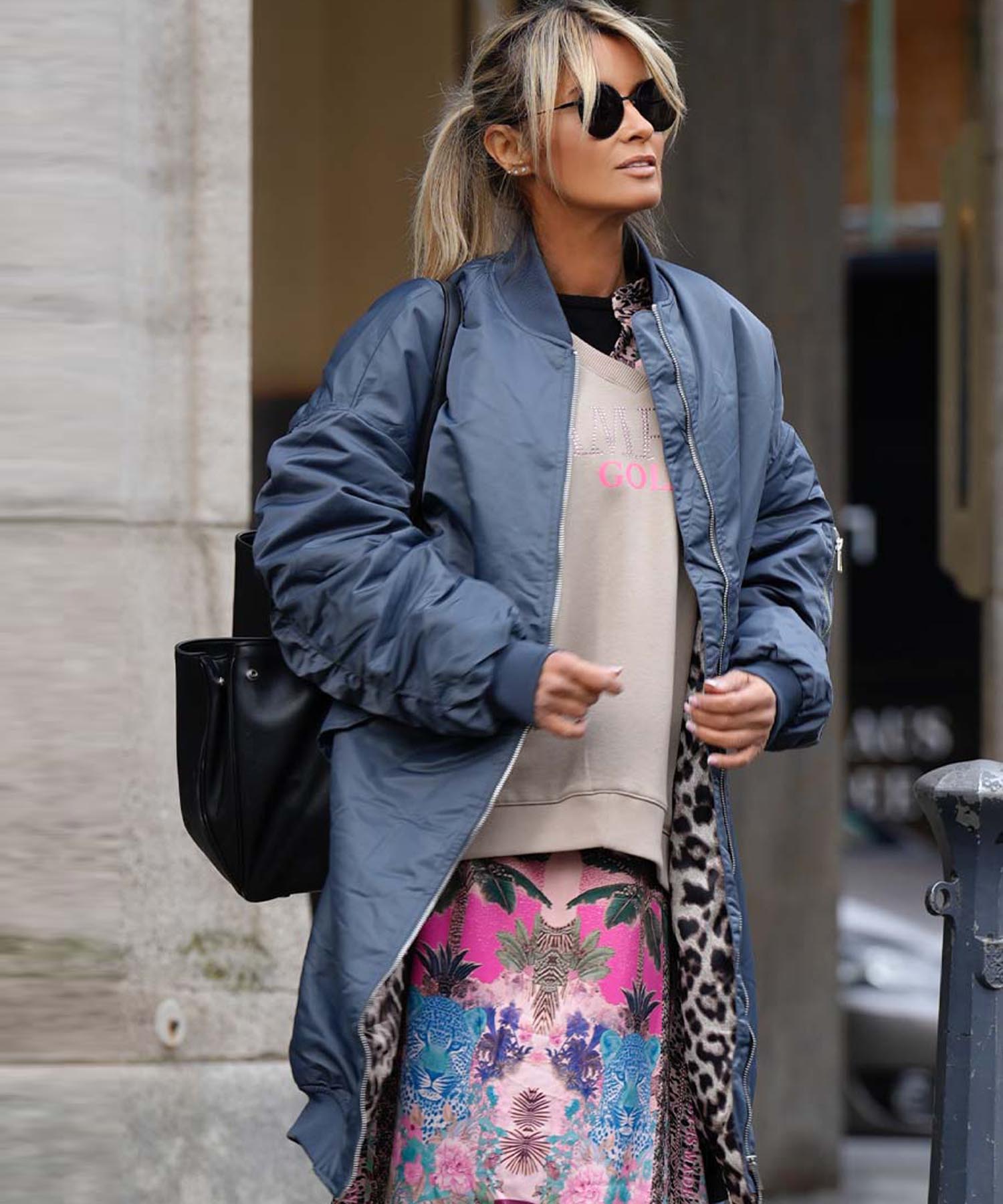 Lange Bomberjacke Long Bomber - Main Image