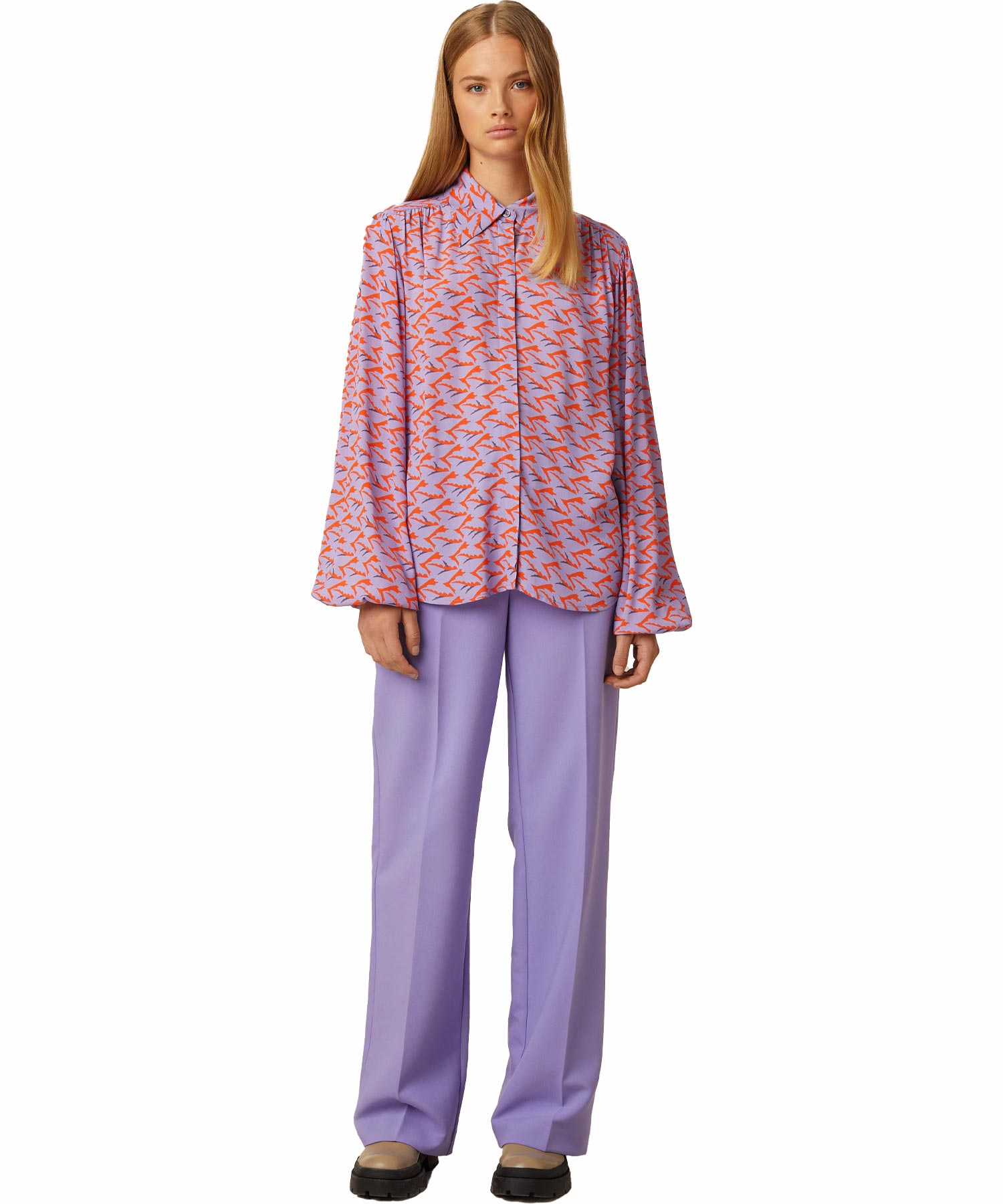 Beaumon Hose Jane in purple