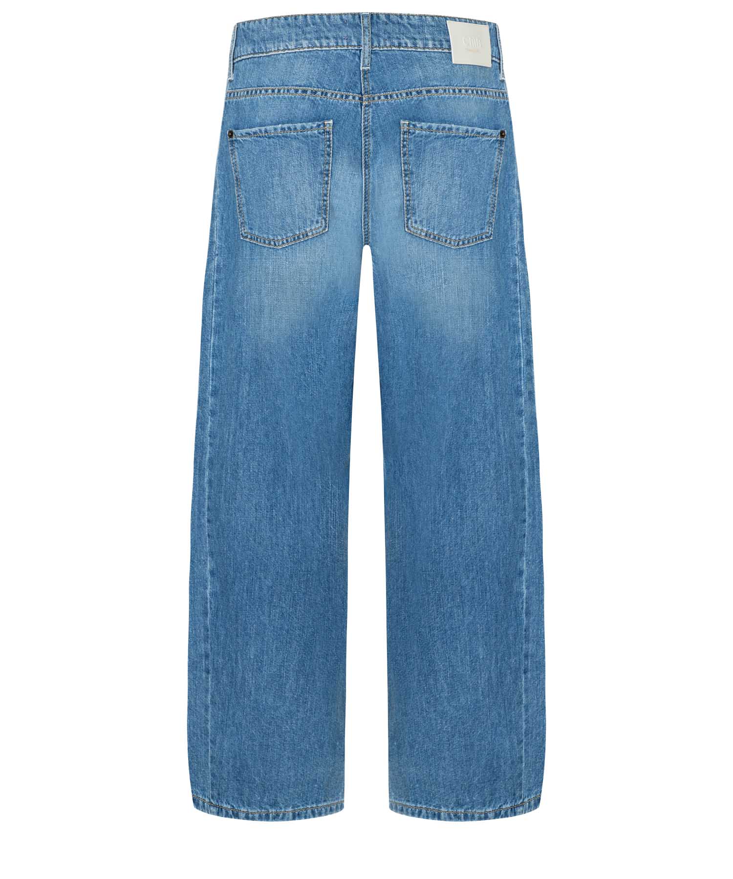Cambio Barrel Jeans Oria mit High Waist und Cropped-Länge