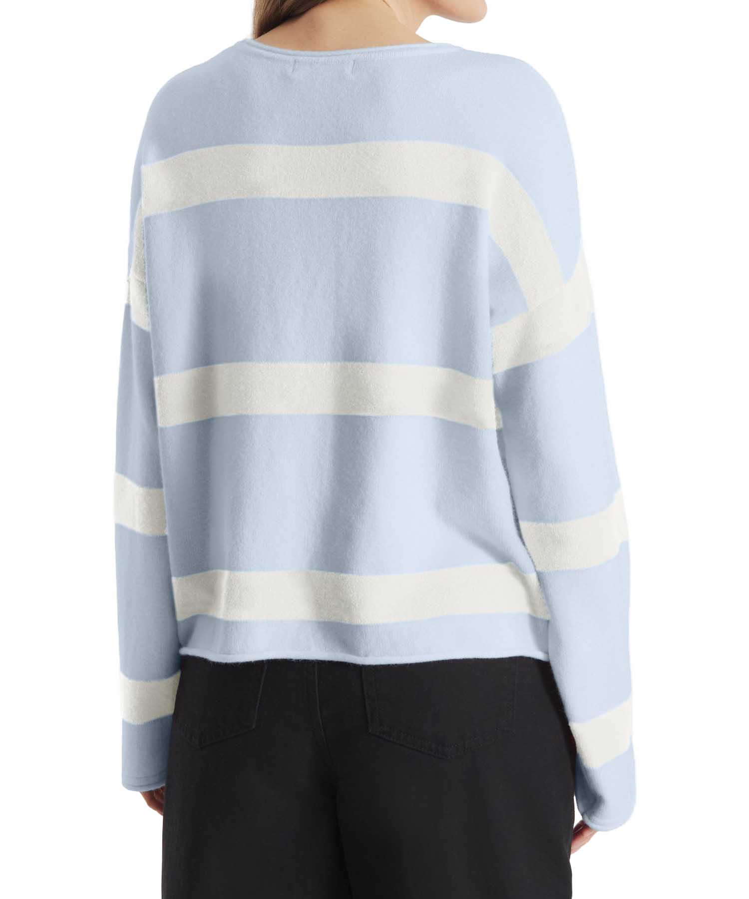 Frieda & Freddies Pullover – Gestreift in Blau