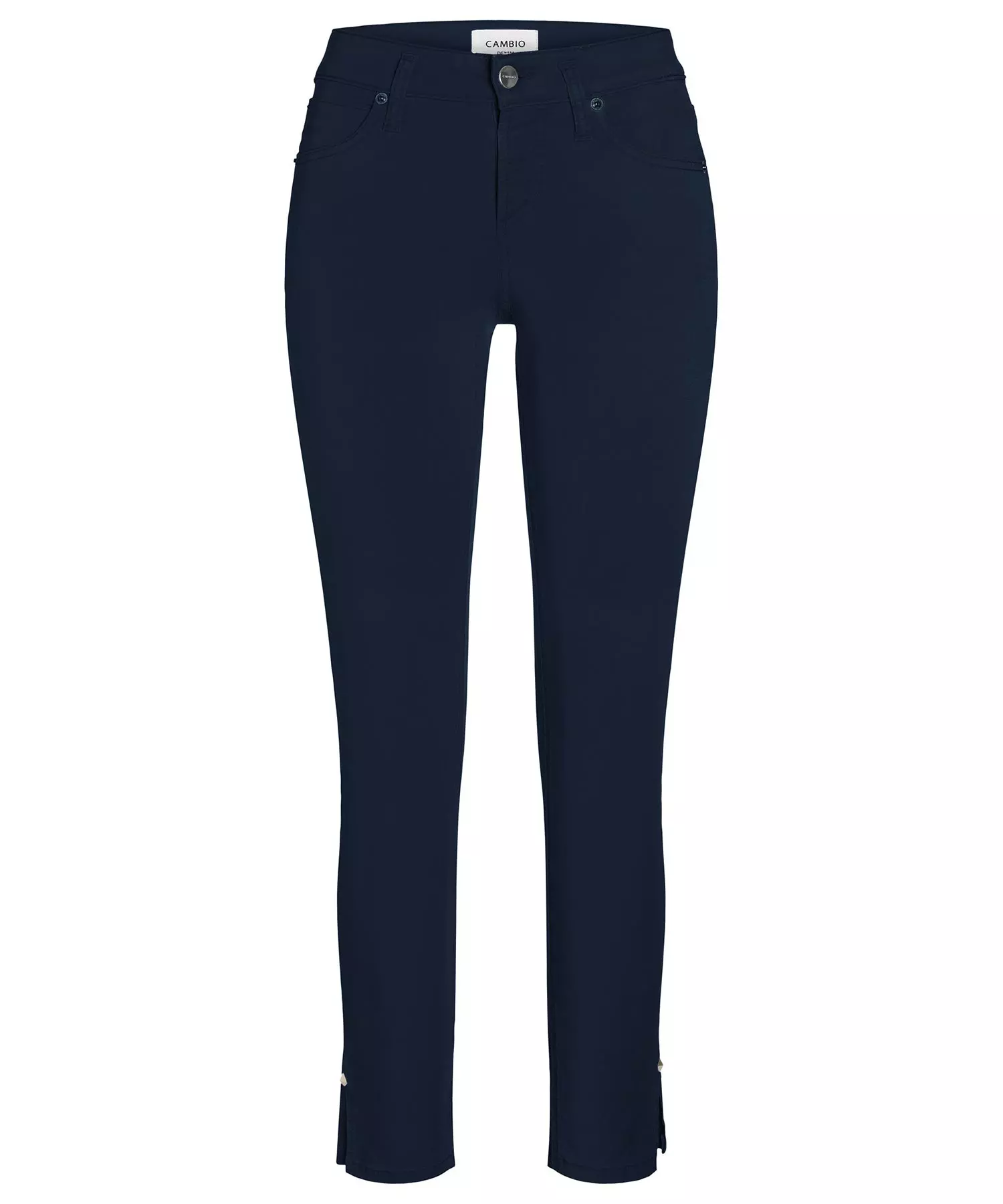 Cambio verkürzte Hose aus Lyocell-Baumwoll-Mischung