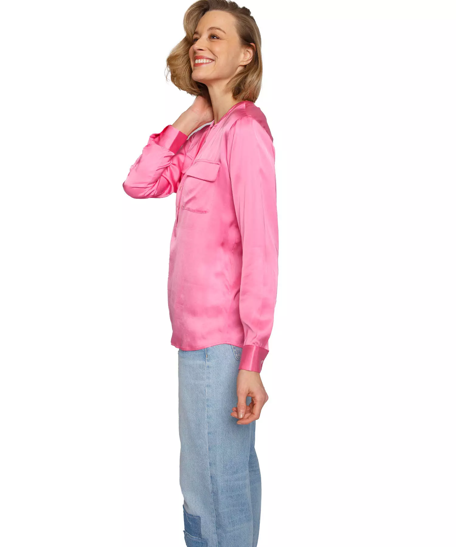 Emily van den Bergh Bluse in pink