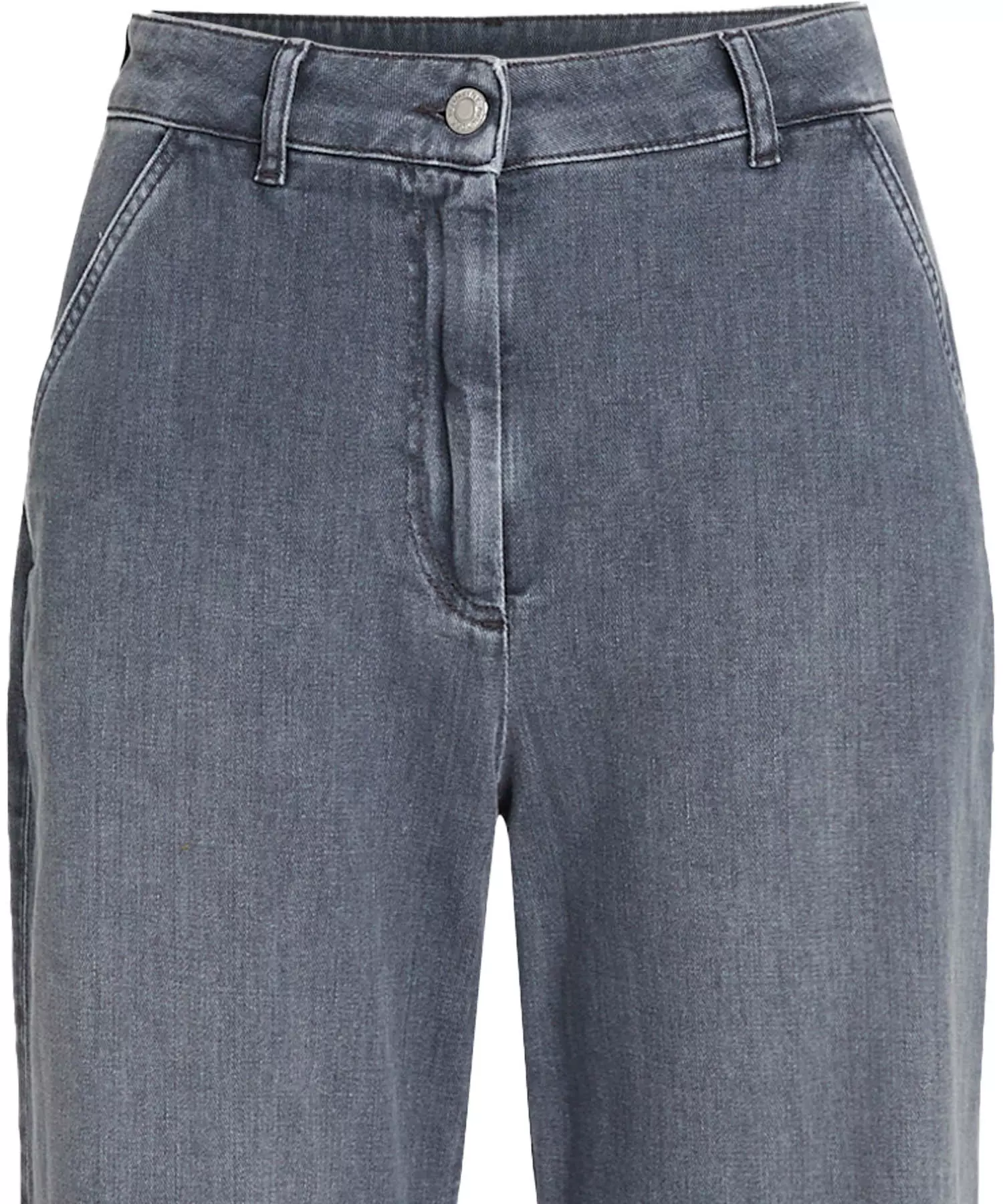 Penn and Ink weite Jeans in grey