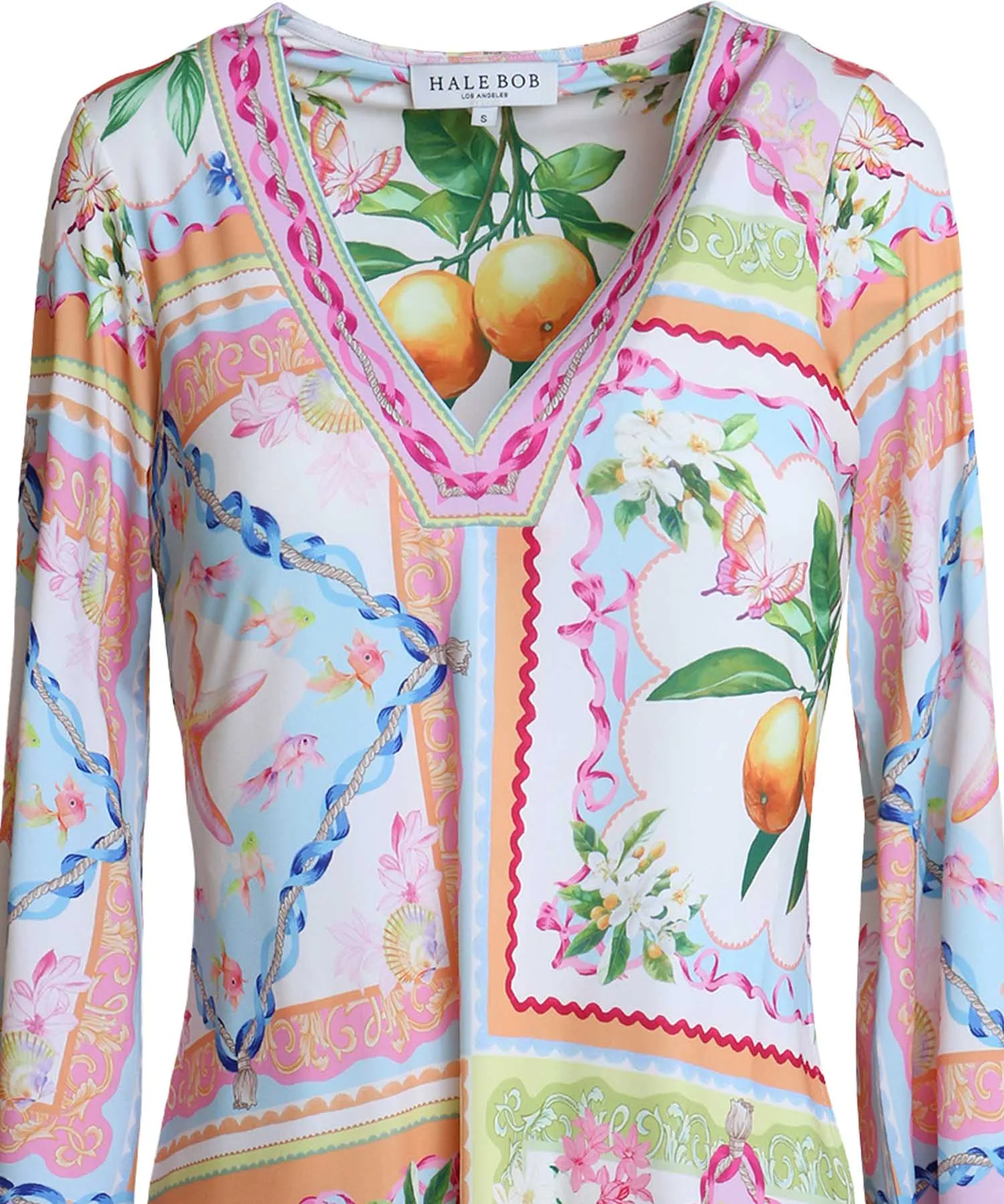 Hale Bob Kleid aus Jersey mit Print – Damenkleid aus Los Angeles
