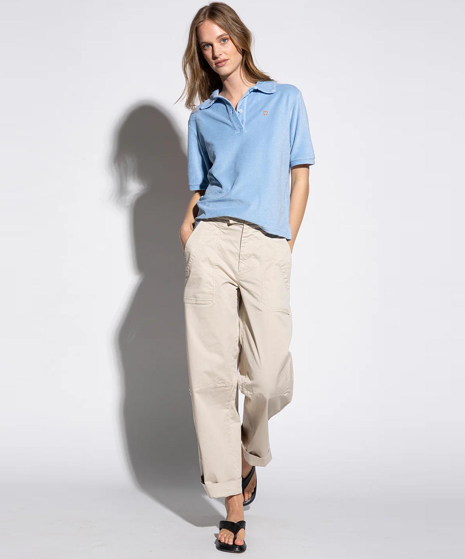 You Too Poloshirt aus Frottier – Sportiv mit Retro-Charme