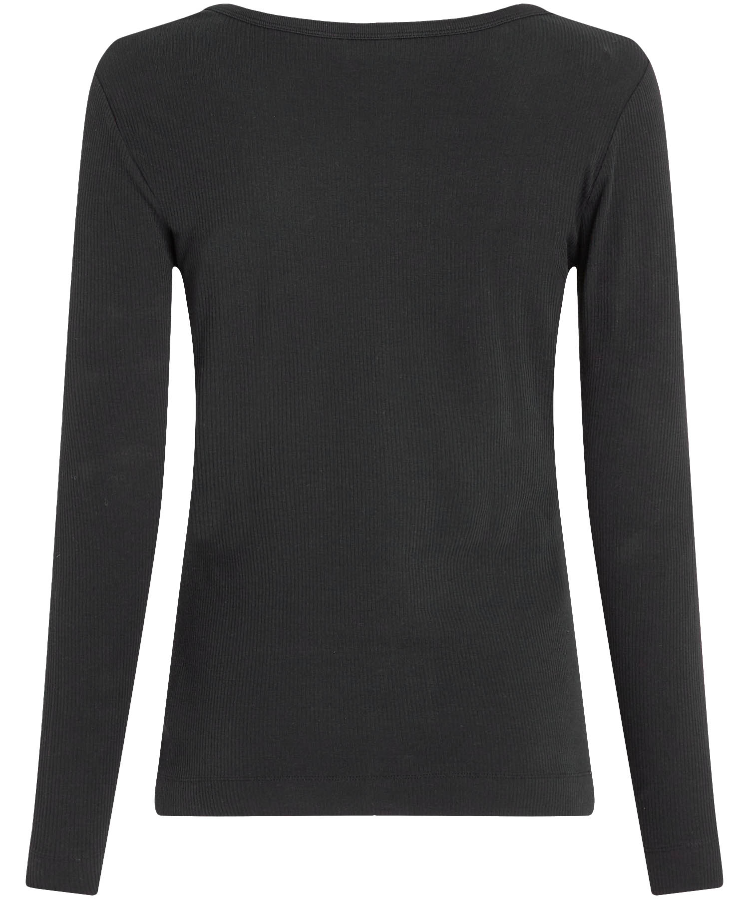 Penn and Ink Shirt in anthrazit mit langem Arm