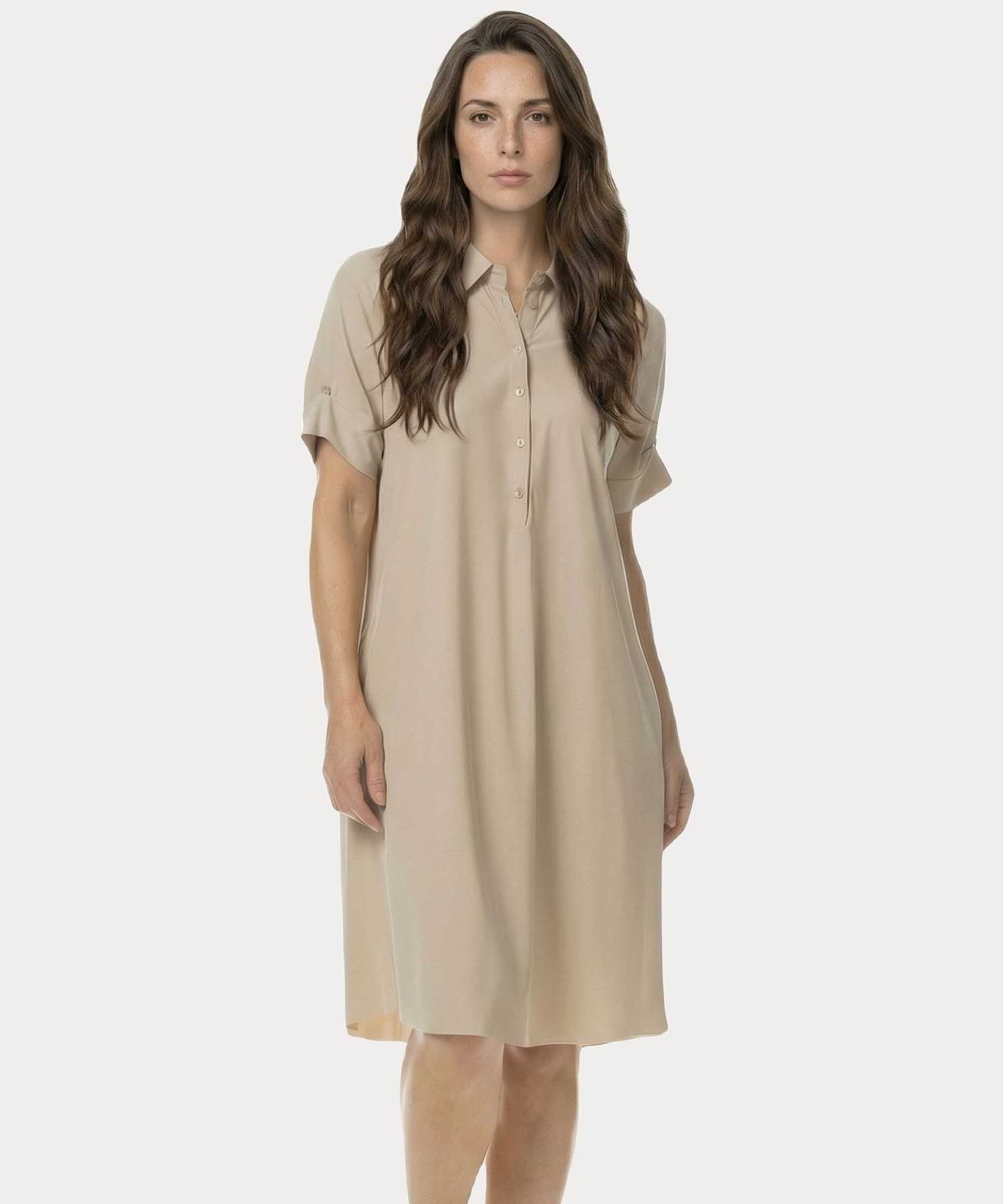 Japan TKY Kleid Veona in Sand | Modehaus Wörmann
