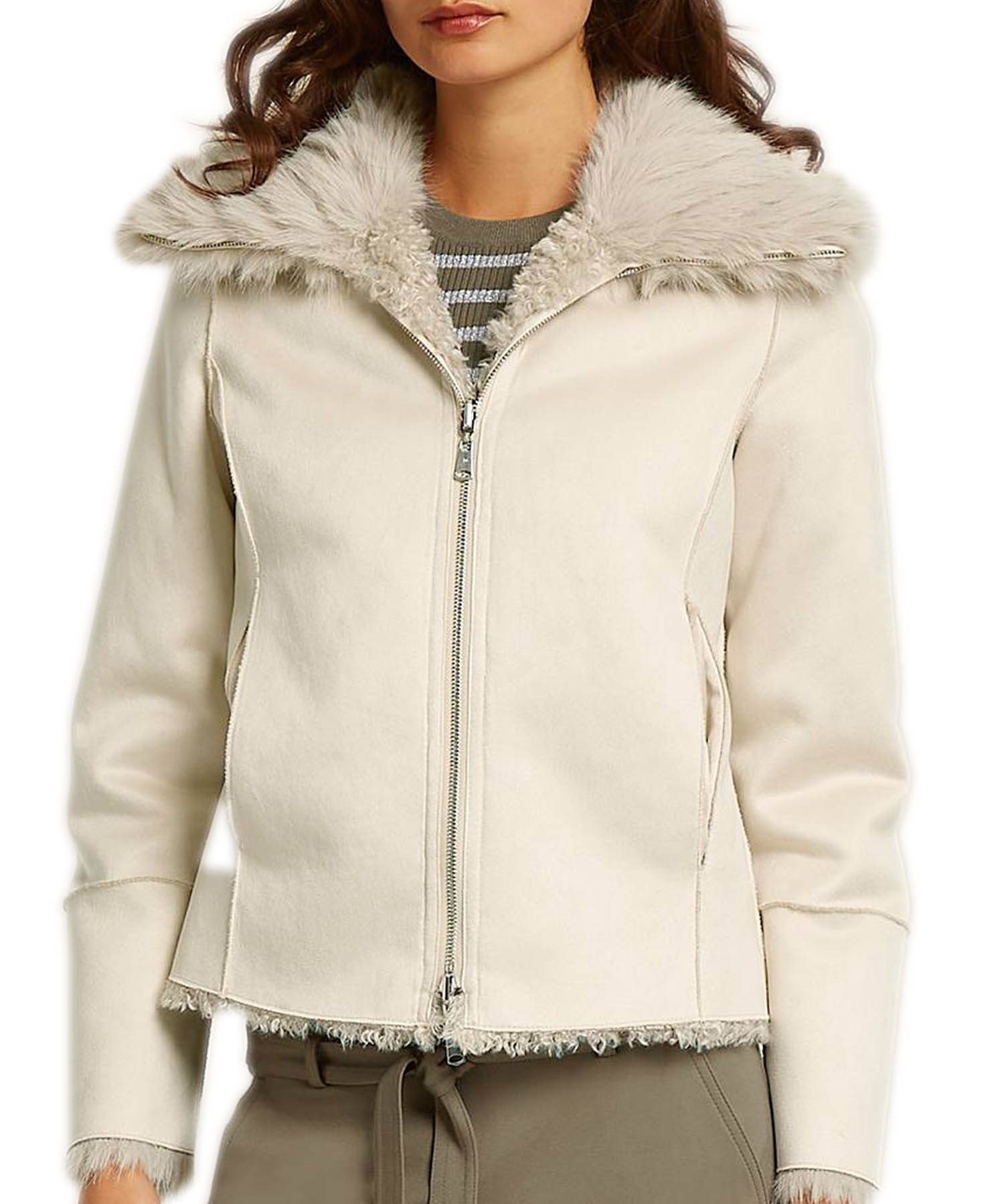 Beaumont Jacke Jolie aus Webpelz zum Wenden