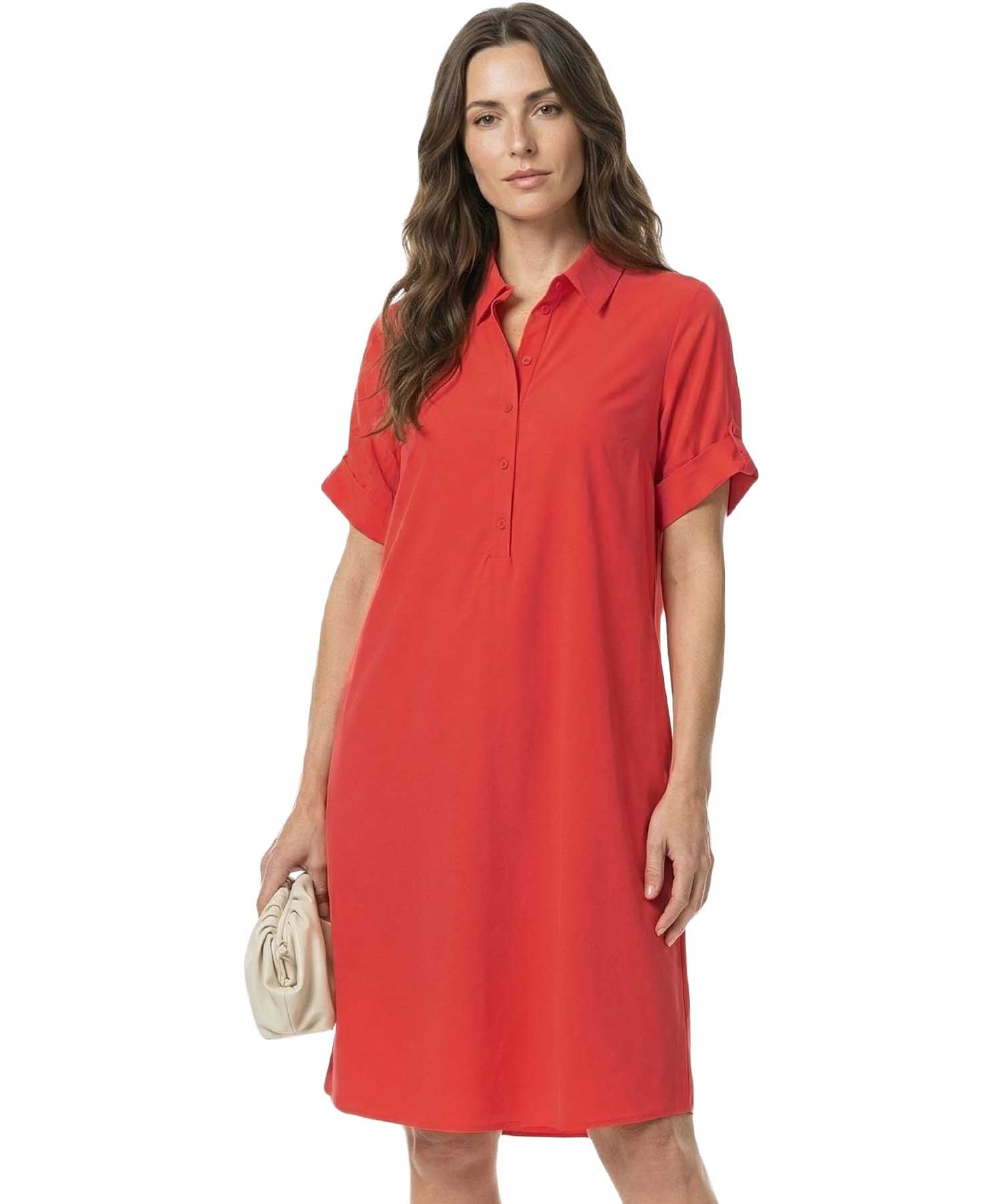 Japan TKY Kleid Veona in Poppy Red | Modehaus Wörmann