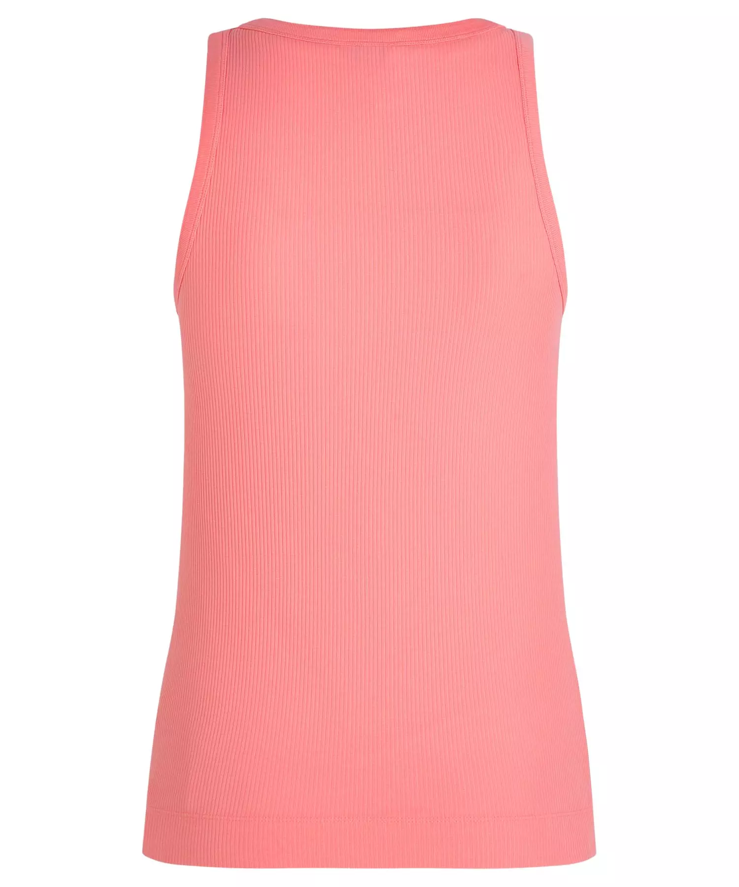 Penn and Ink Top aus Baumwolle in Rippenstruktur in wildrose