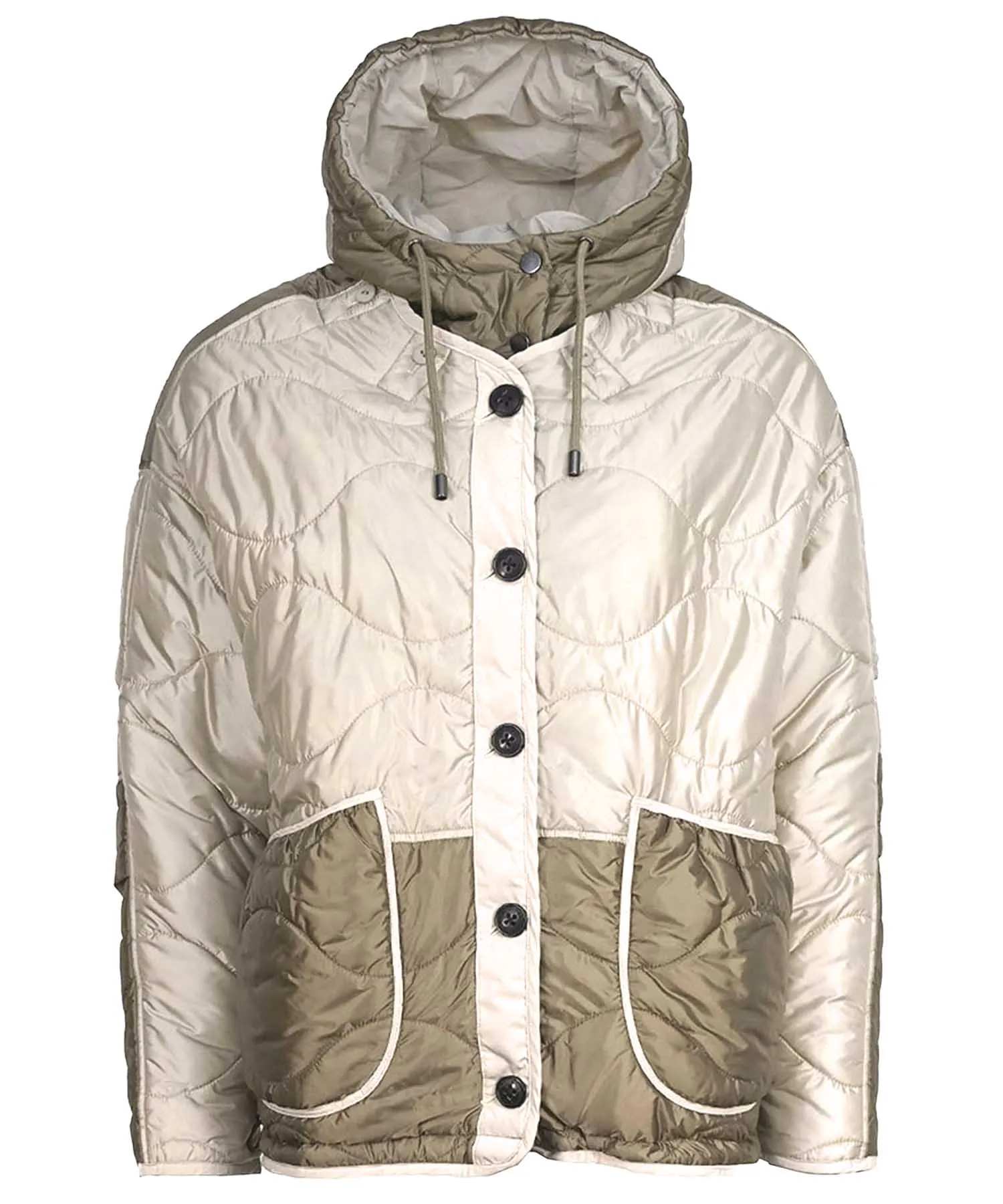 Blonde No. 8 Jacke „Chaubier“ – Wendbare Steppjacke mit modernem Bicolor-Look