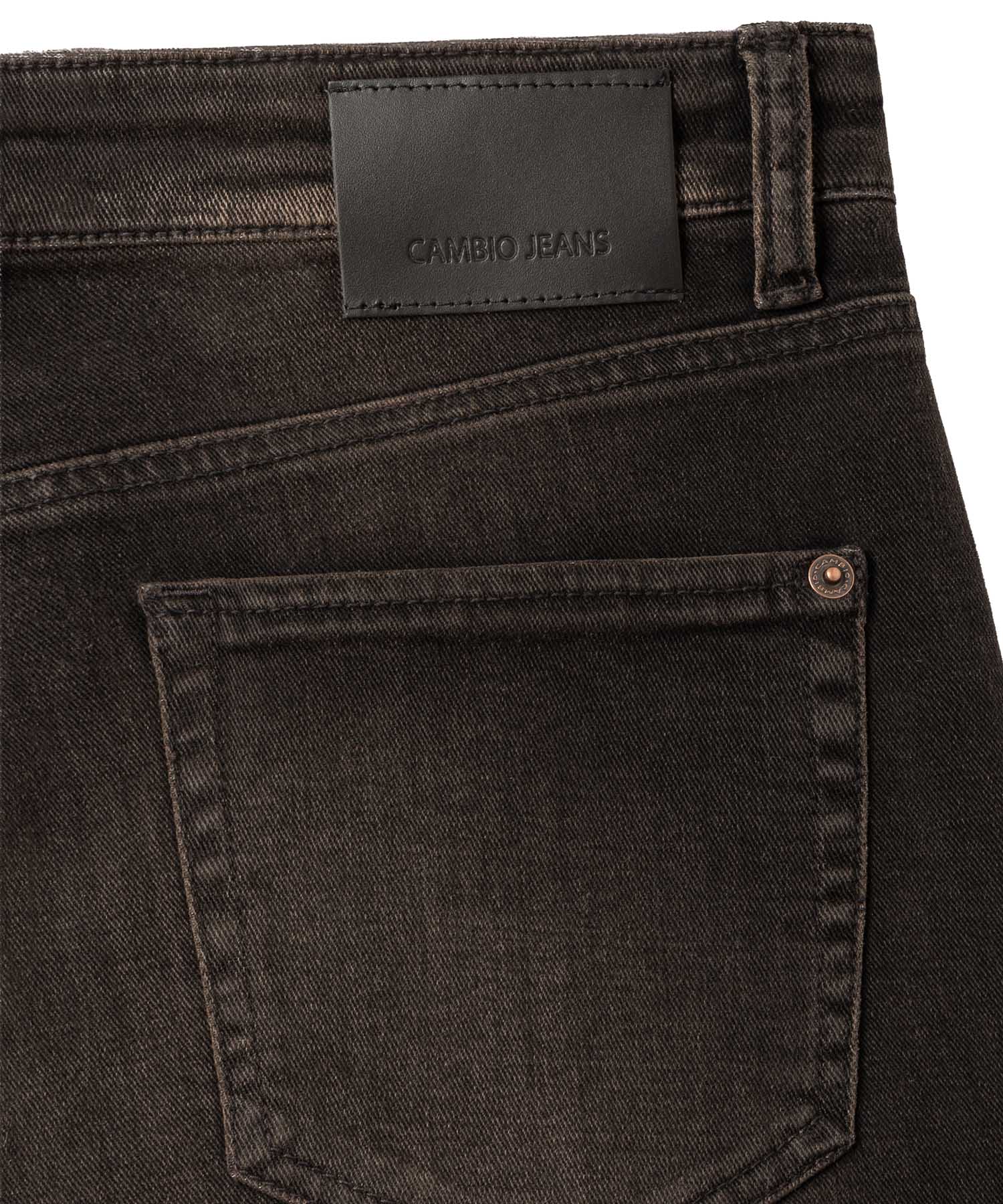 Cambio Jeans Elin Barrel Fit in Lefthand Brown Overdyed | Modehaus Wörmann