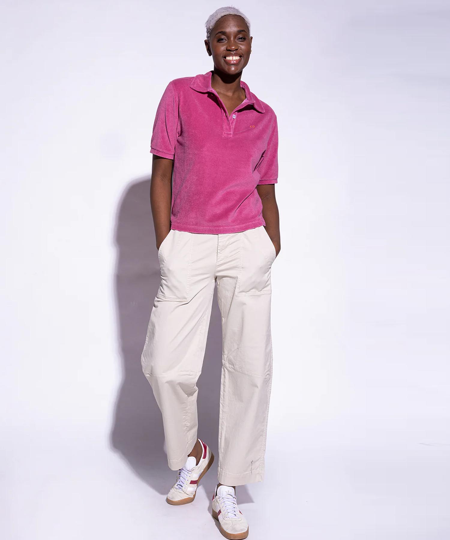You Too Poloshirt aus Frottier – Sportiv mit Retro-Charme