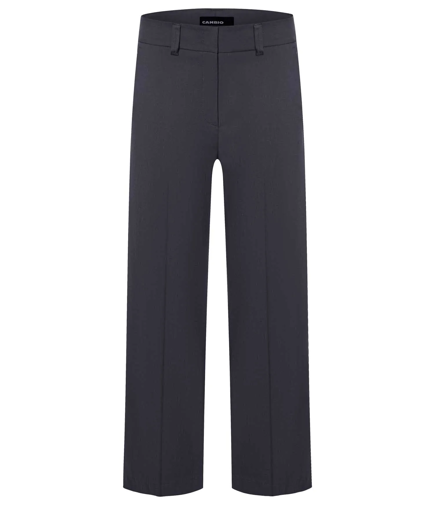 Cambio Hose California für Damen in Dunkelblau, Culotte mit Bügelfalte