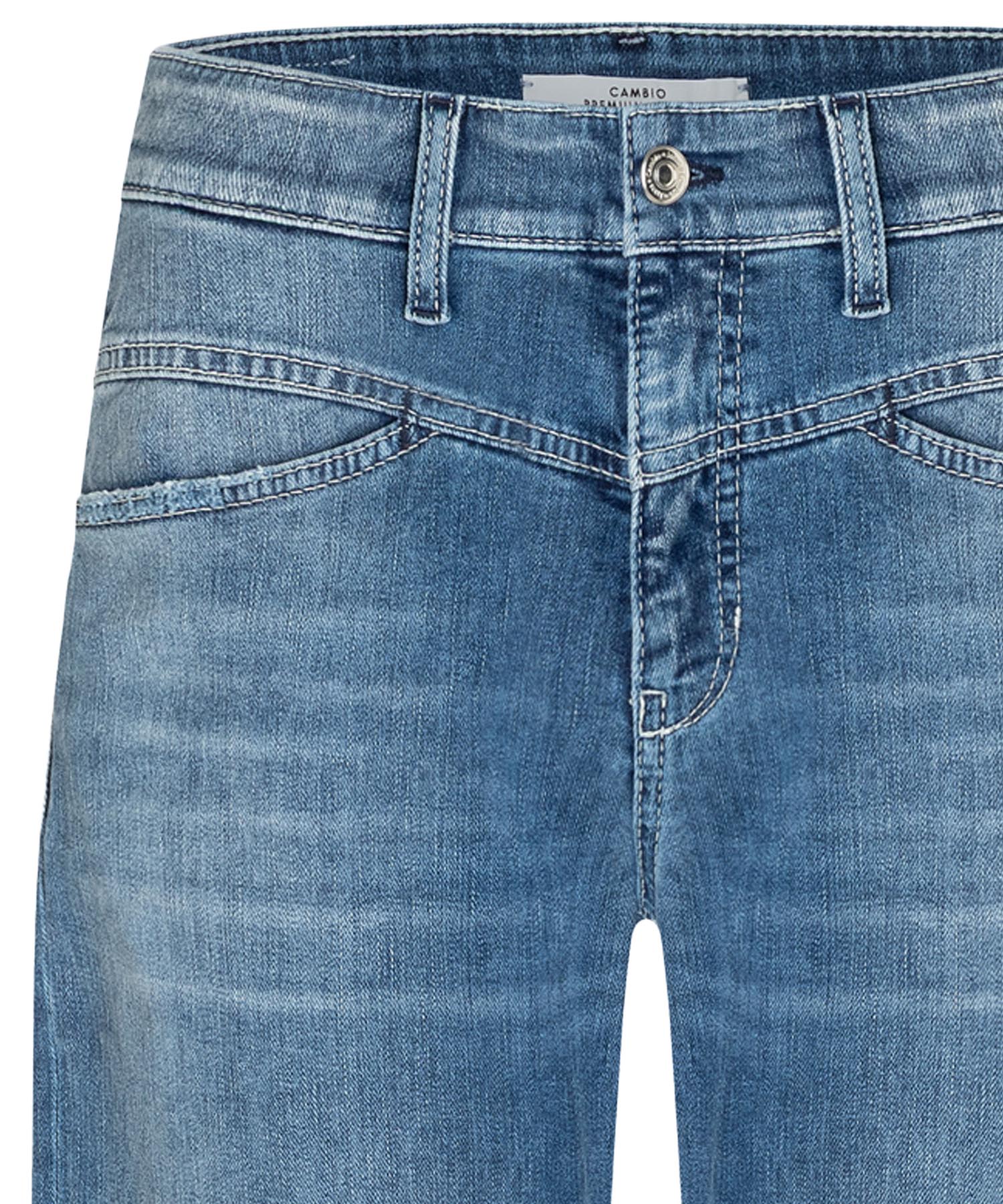 Cambio Jeans Elin |  lässige Jeans für stilvolle Looks in mittelblauer Waschung Cambio Jeans Elin |  lässige Jeans für stilvolle Looks in mittelblauer Waschung