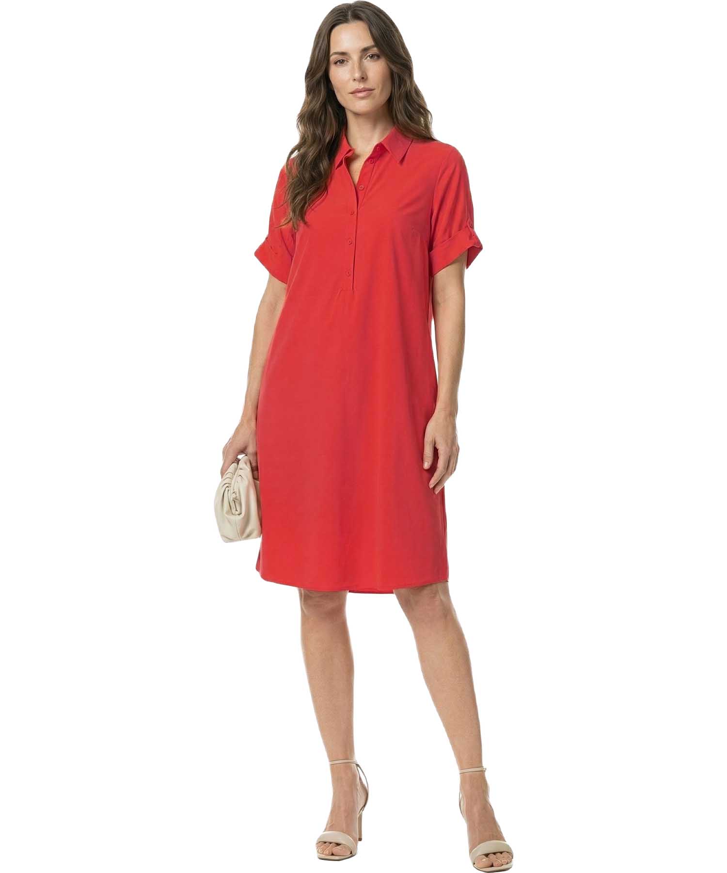 Japan TKY Kleid Veona in Poppy Red | Modehaus Wörmann