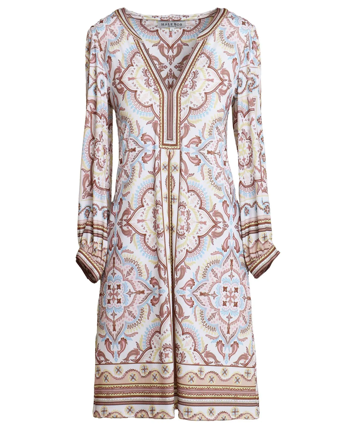 Hale Bob Kleid „Miller“ – Eleganz aus Los Angeles in Natur-Tönen