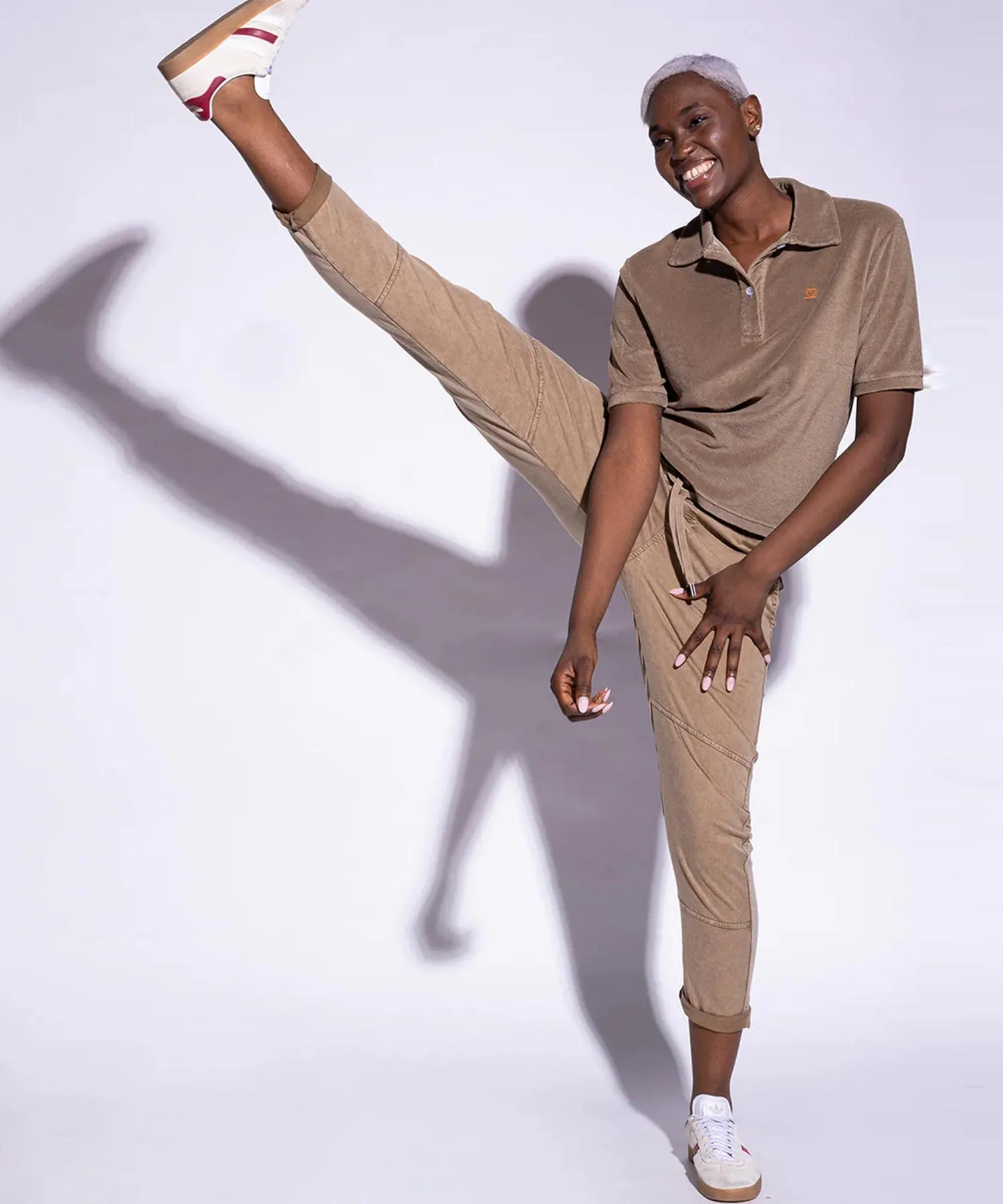 You Too Poloshirt aus Frottier – Sportiv mit Retro-Charme