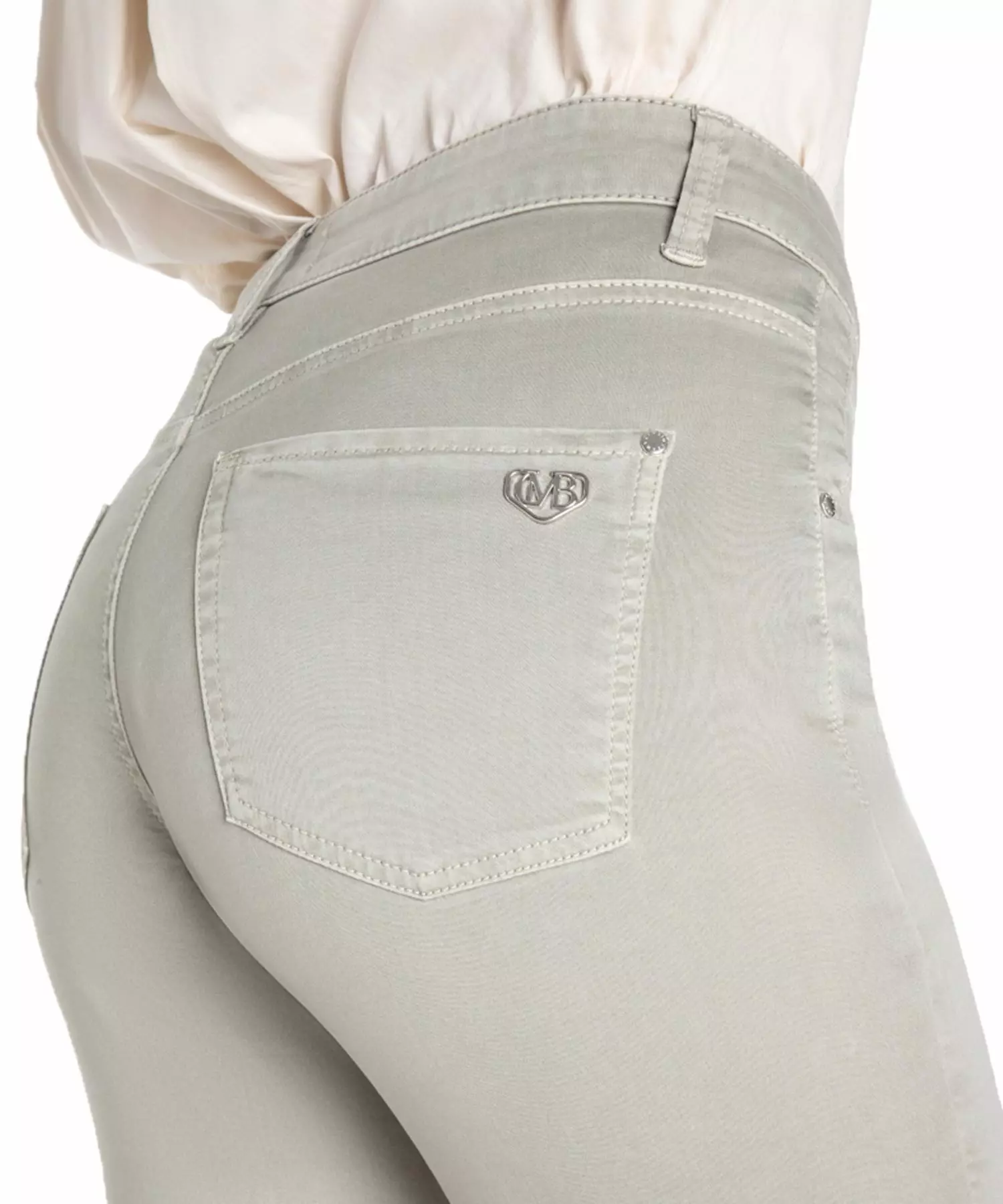 Cambio Jeans Pina seam in beige