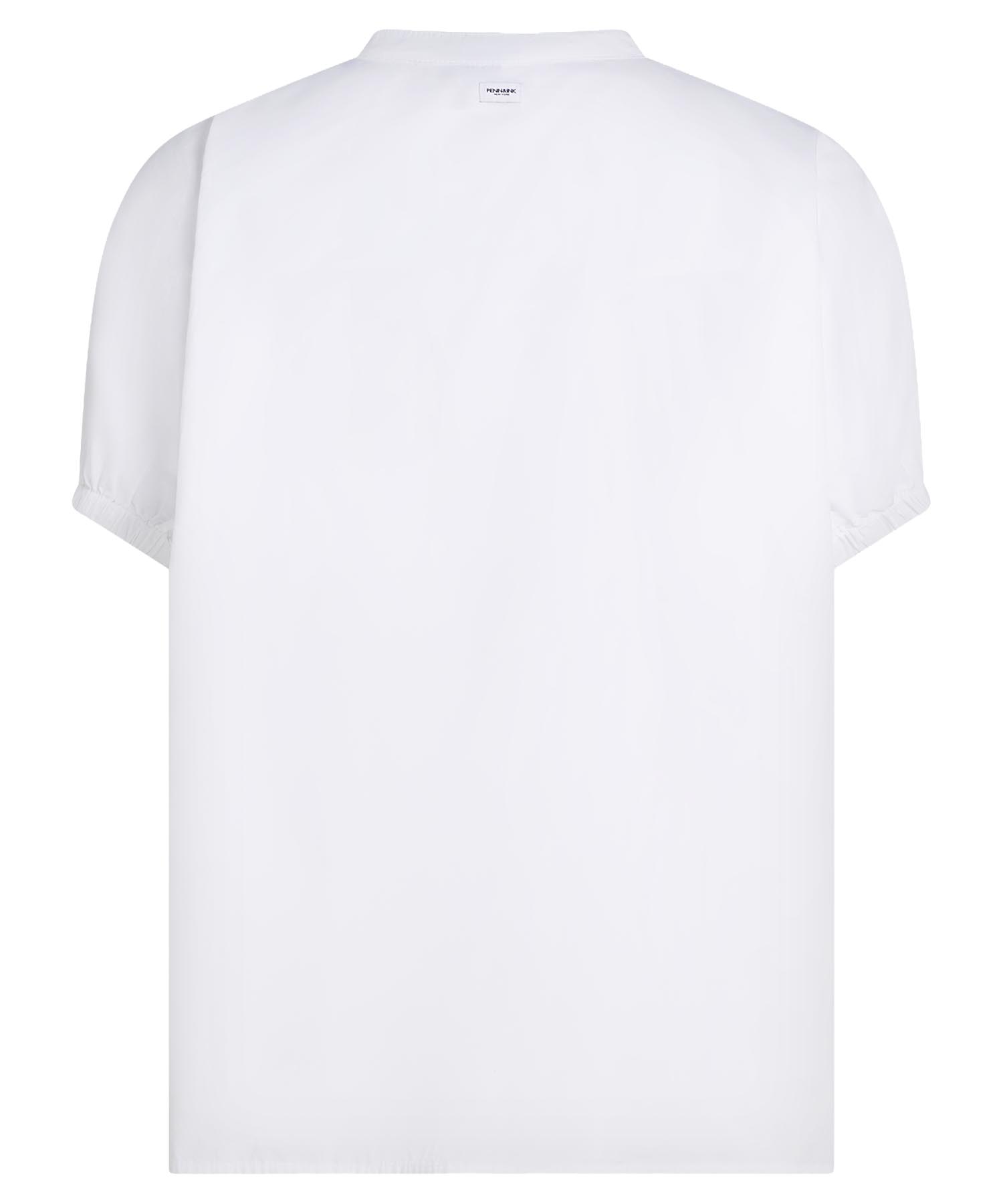 PENN&INK N.Y oversized Bluse in Weiss aus Baumwolle | Modehaus Wörmann