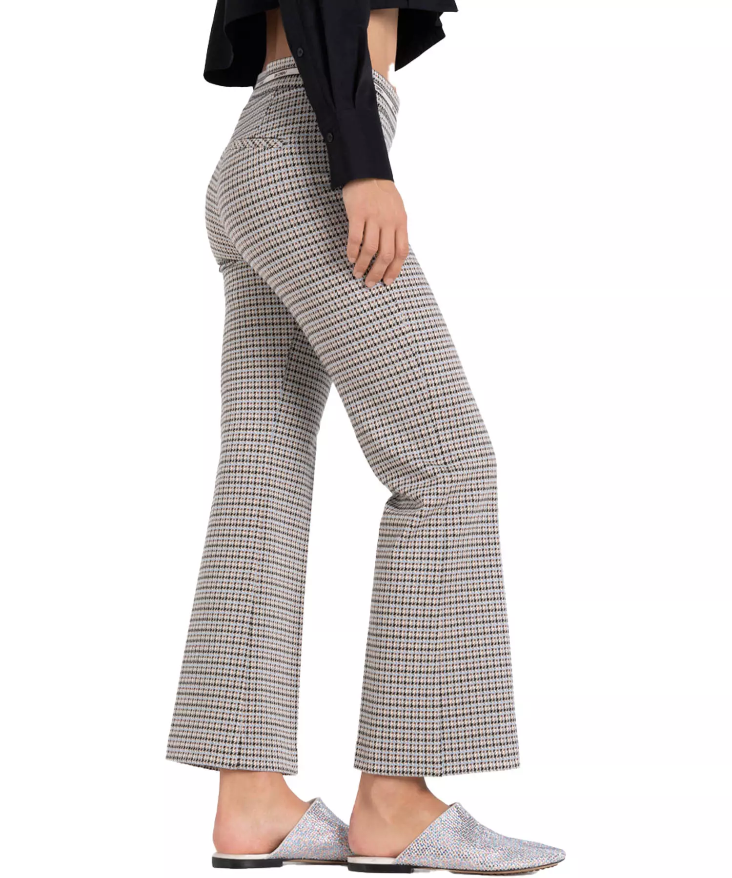 Cambio modische Stoffhose Faith im Minikaro