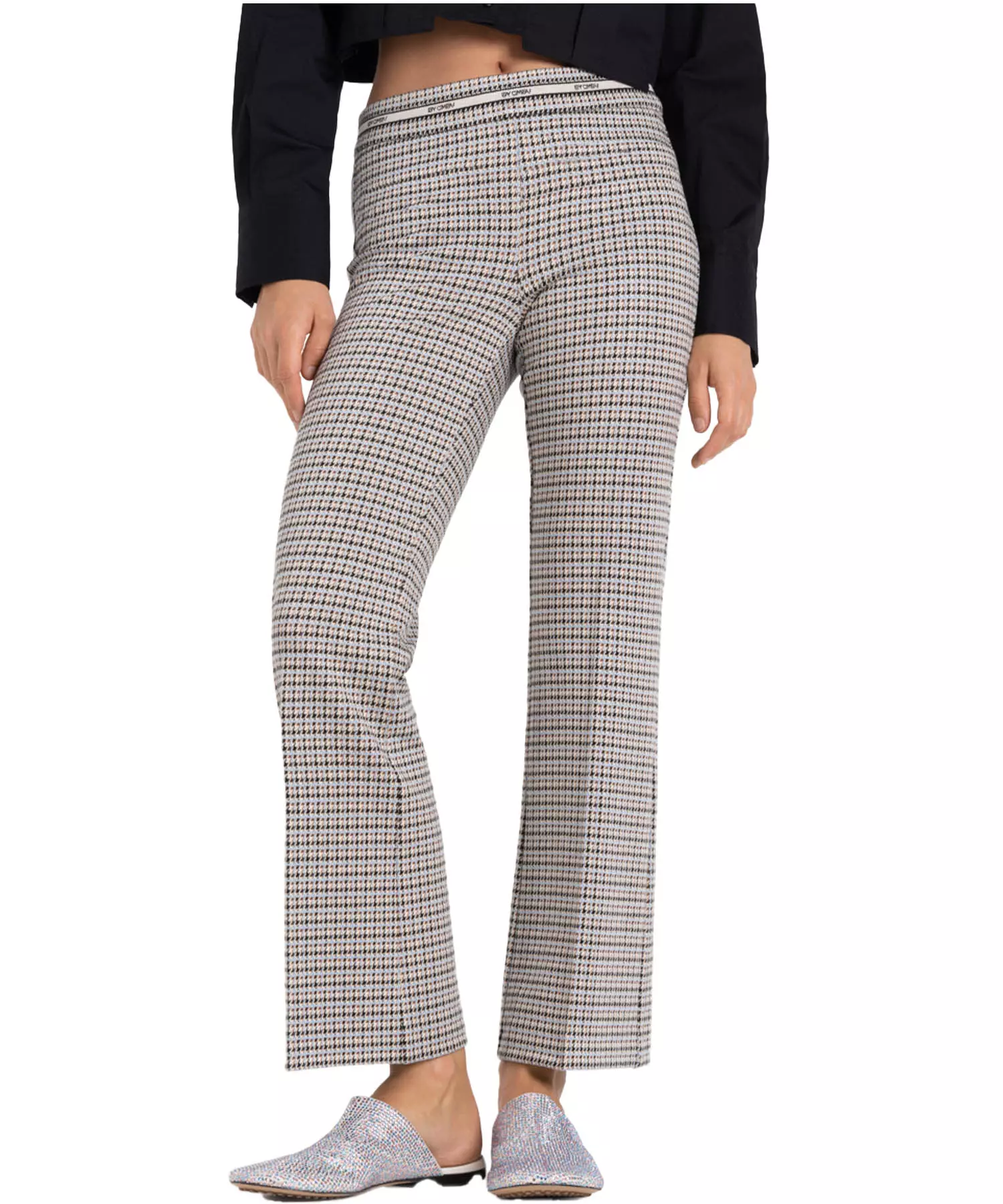 Cambio modische Stoffhose Faith im Minikaro