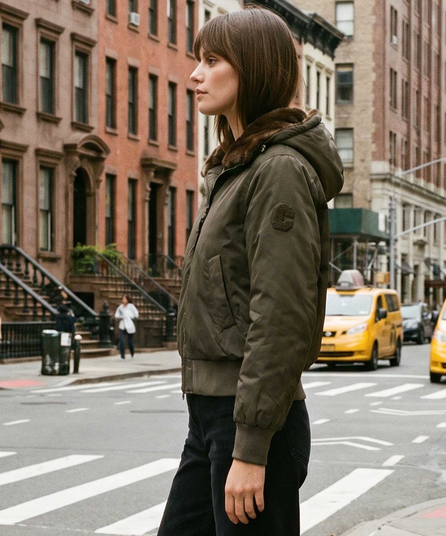 Originale C Jacke Trient in khaki | Modehaus Wörmann