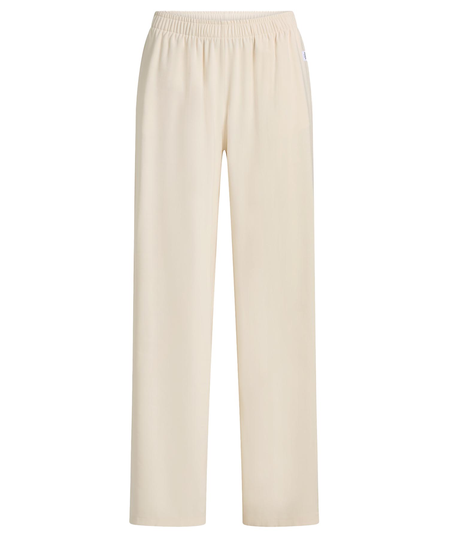Penn and Ink lässige Hose aus Viskose in beige