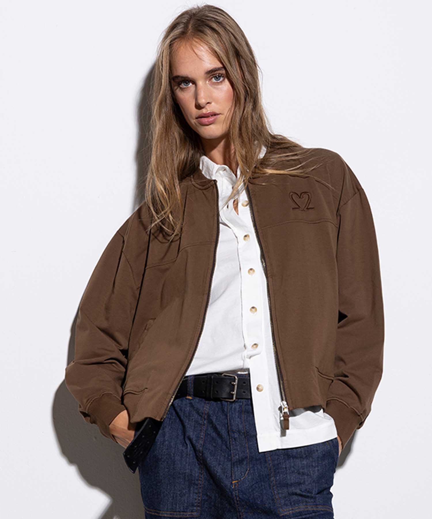 YOU TWO Blouson Liv in toffee YOU TWO Blouson Liv in toffee