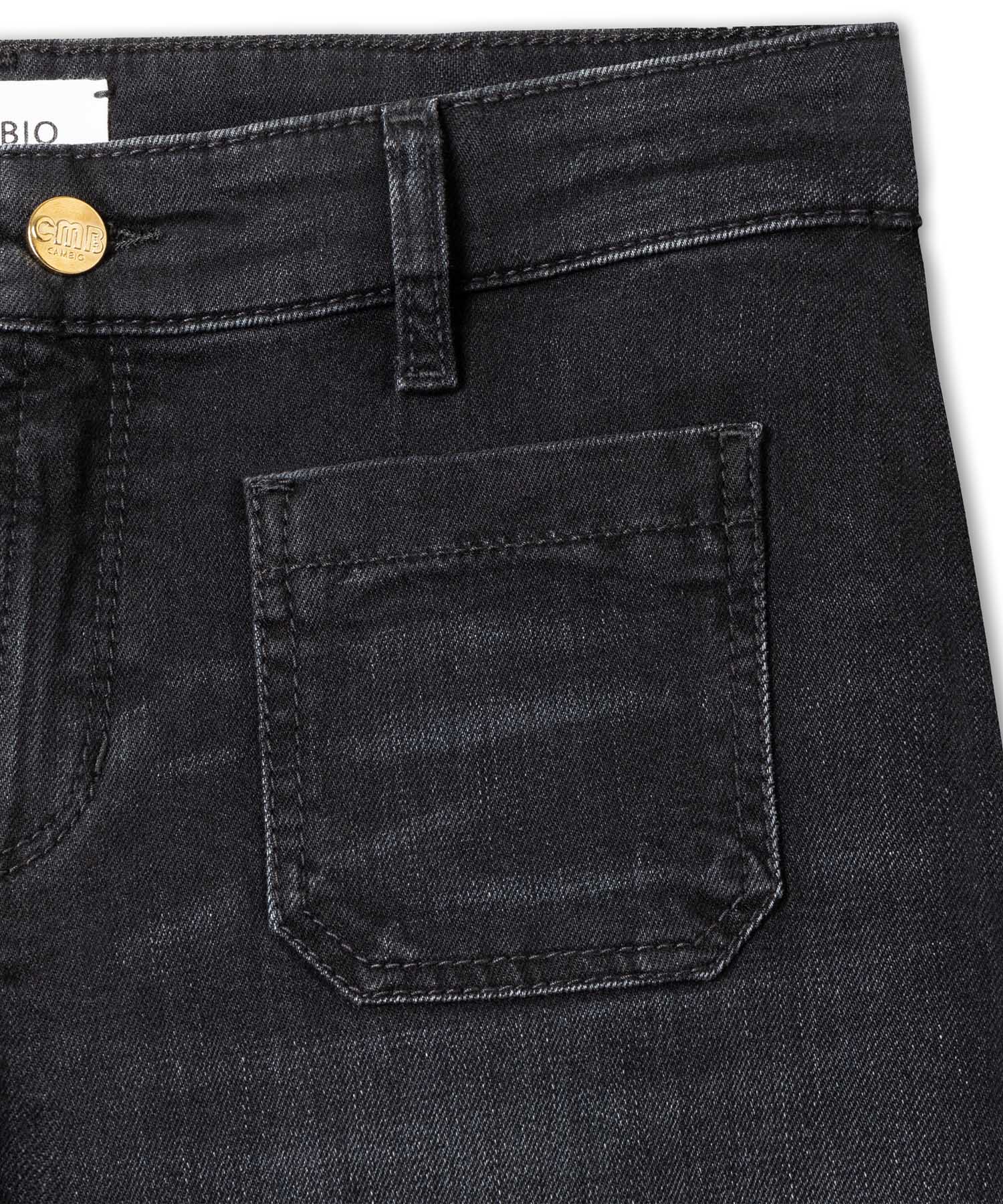 Cambio Flared Jeans Amara in Modern Dark