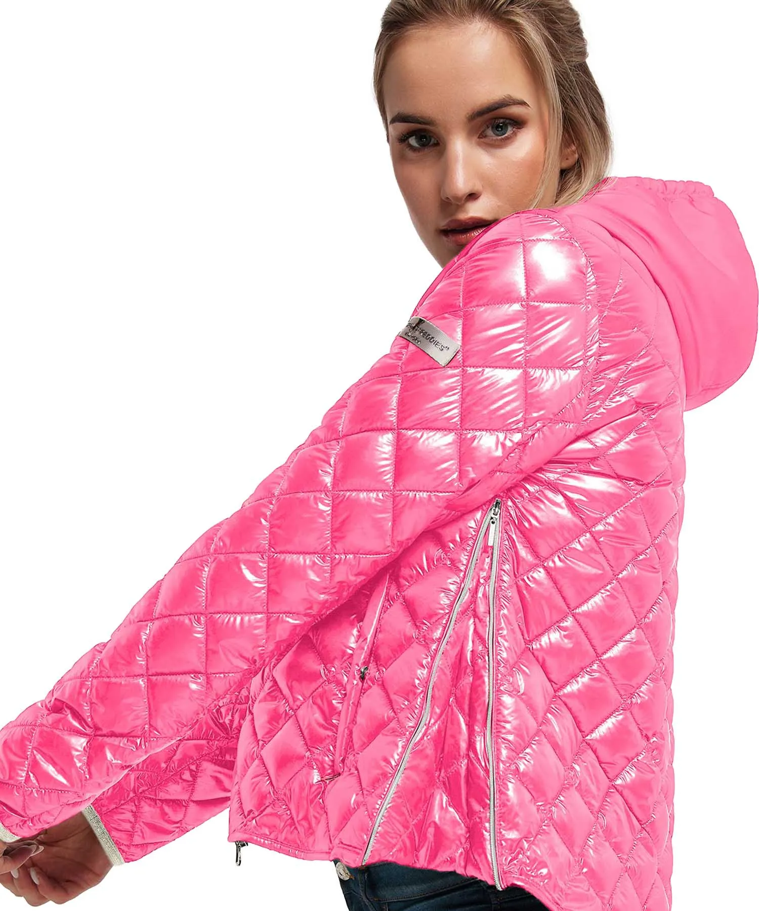 Frieda & Freddies leichte Stepp-Jacke – Fanatic Pink