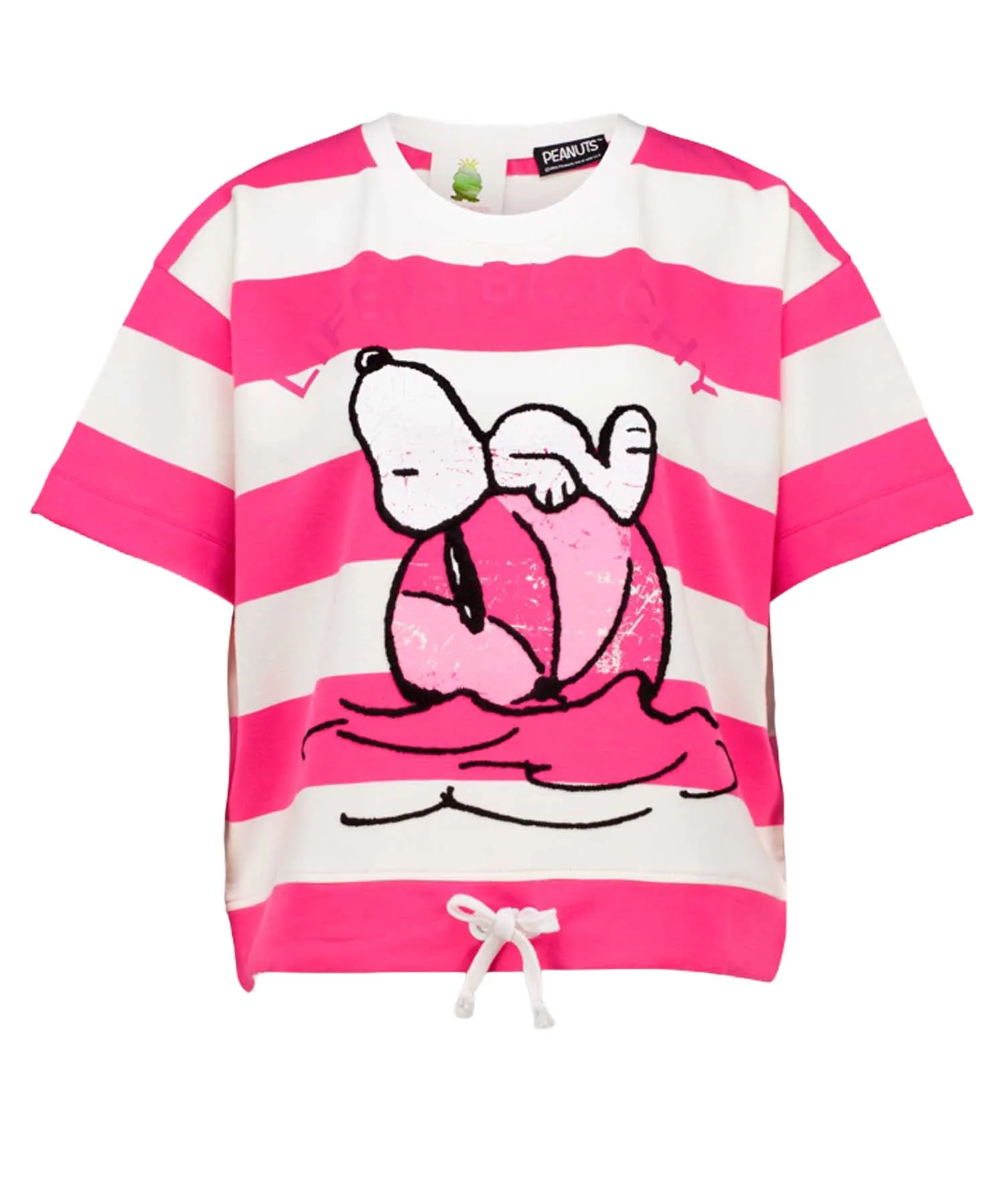 Princess goes Hollywood Snoopy Sweatshirt Pink Gestreift