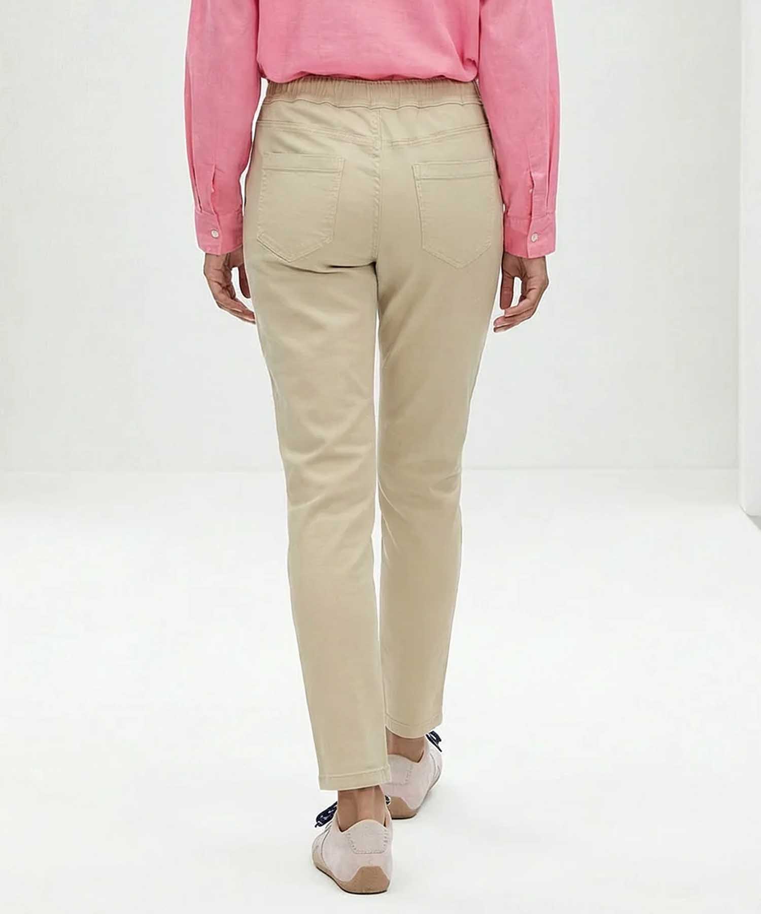 YOU TWO Pant Nobile Washed in Fossil | Modehaus Wörmann