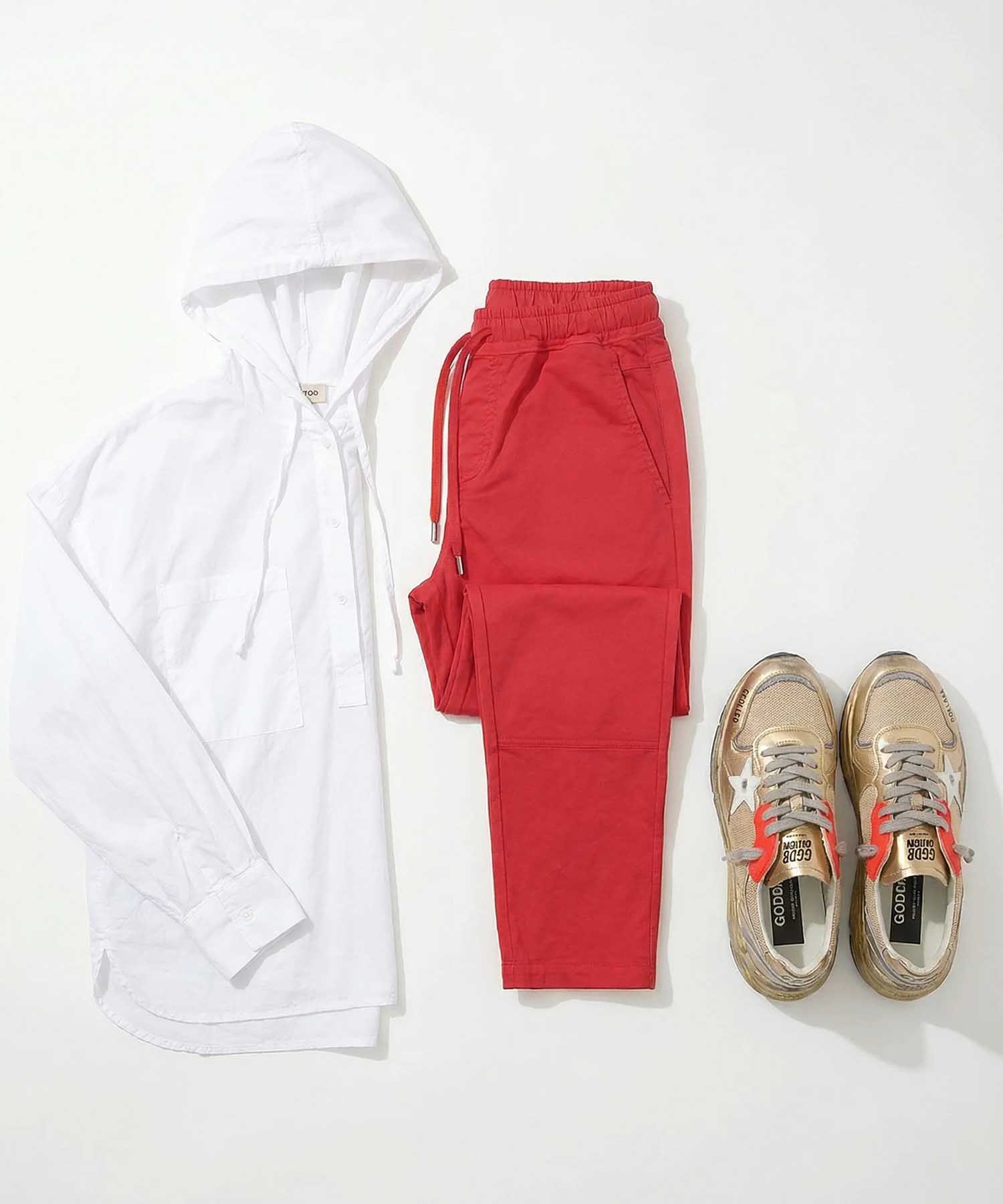 YOU TWO Pant Nobile Washed in Salsa Red | Modehaus Wörmann