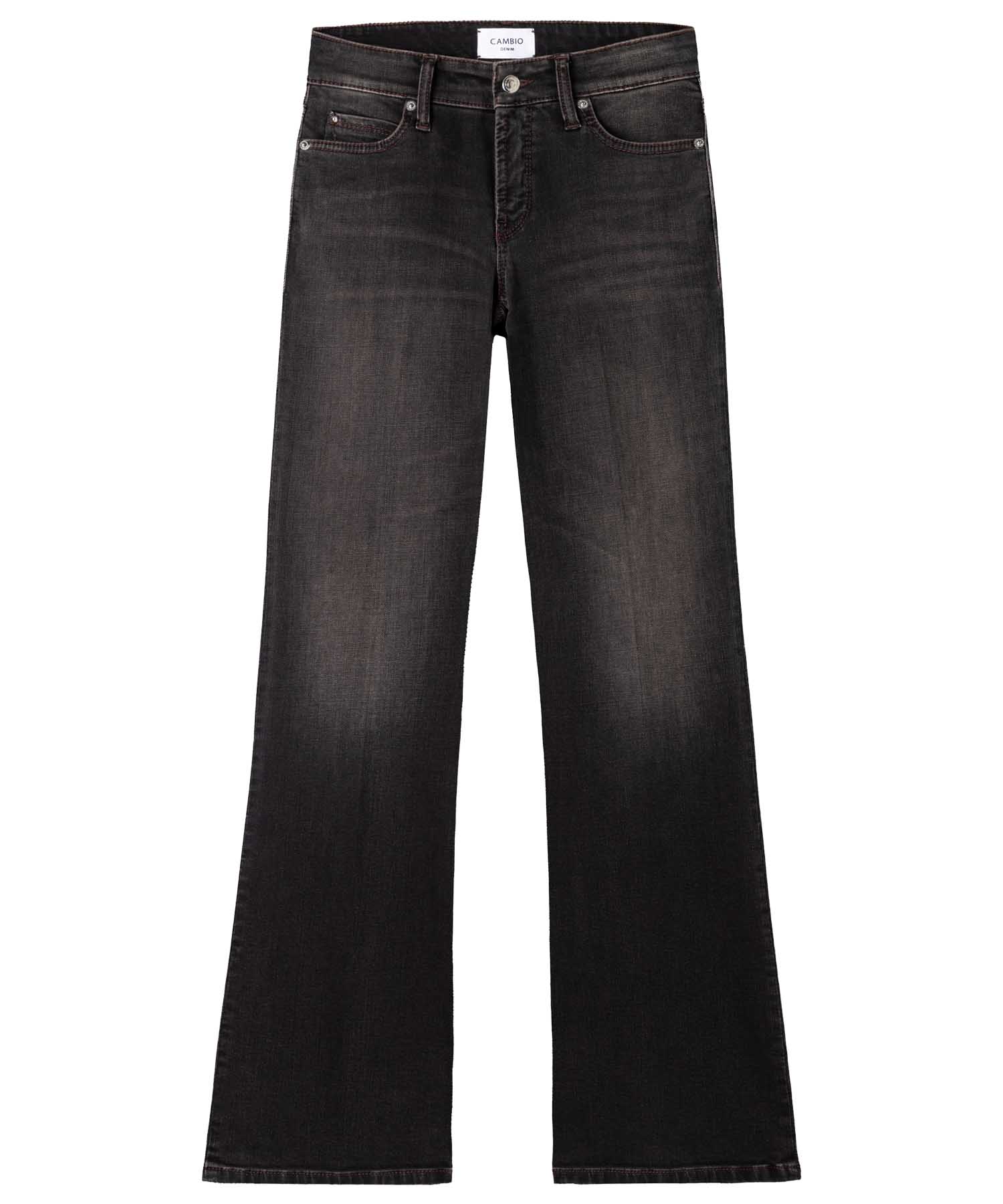 Cambio Jeans Paris Flared in Dunkelbraun Used | Modehaus Wörmann