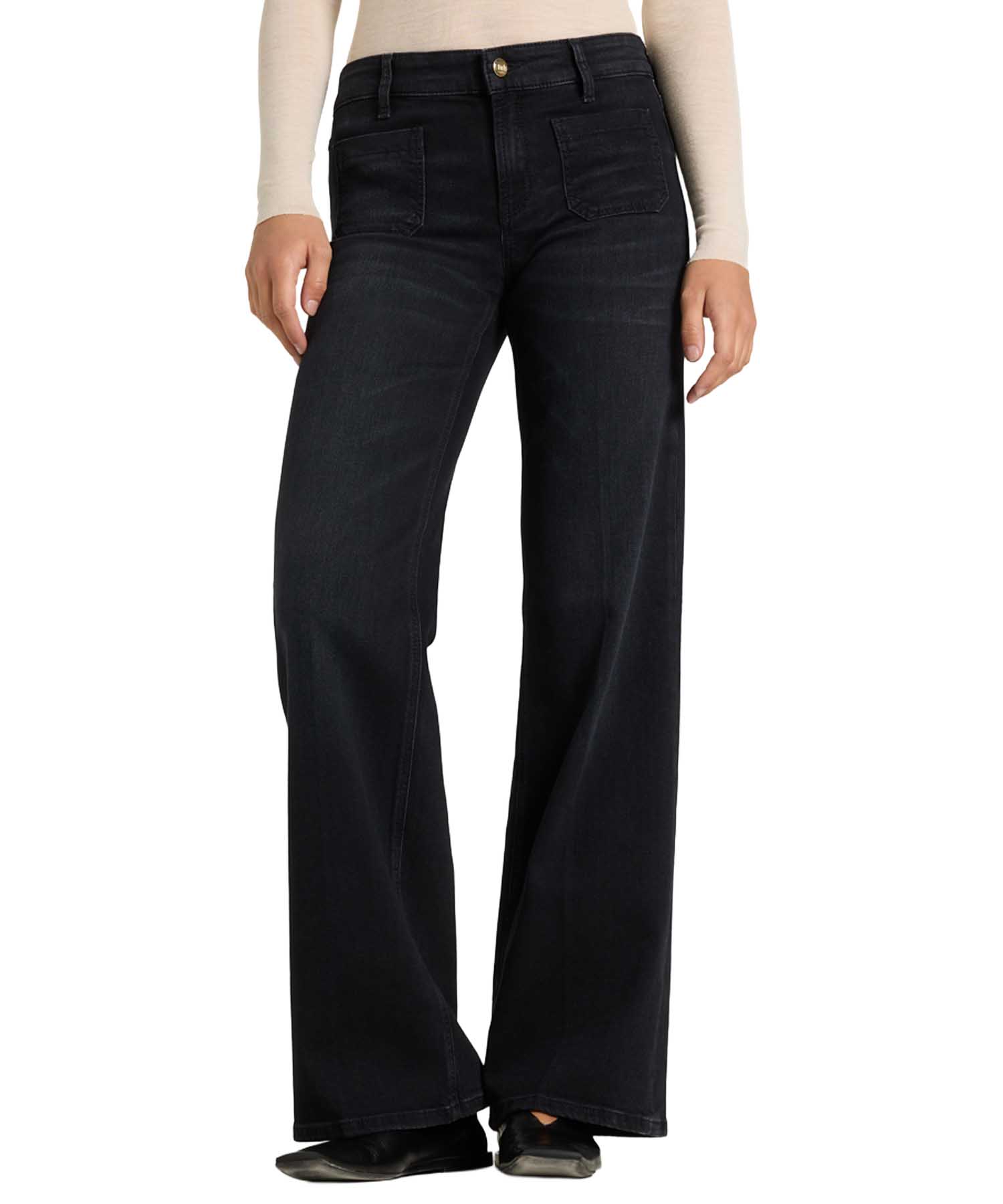 Cambio Flared Jeans Amara in Modern Dark