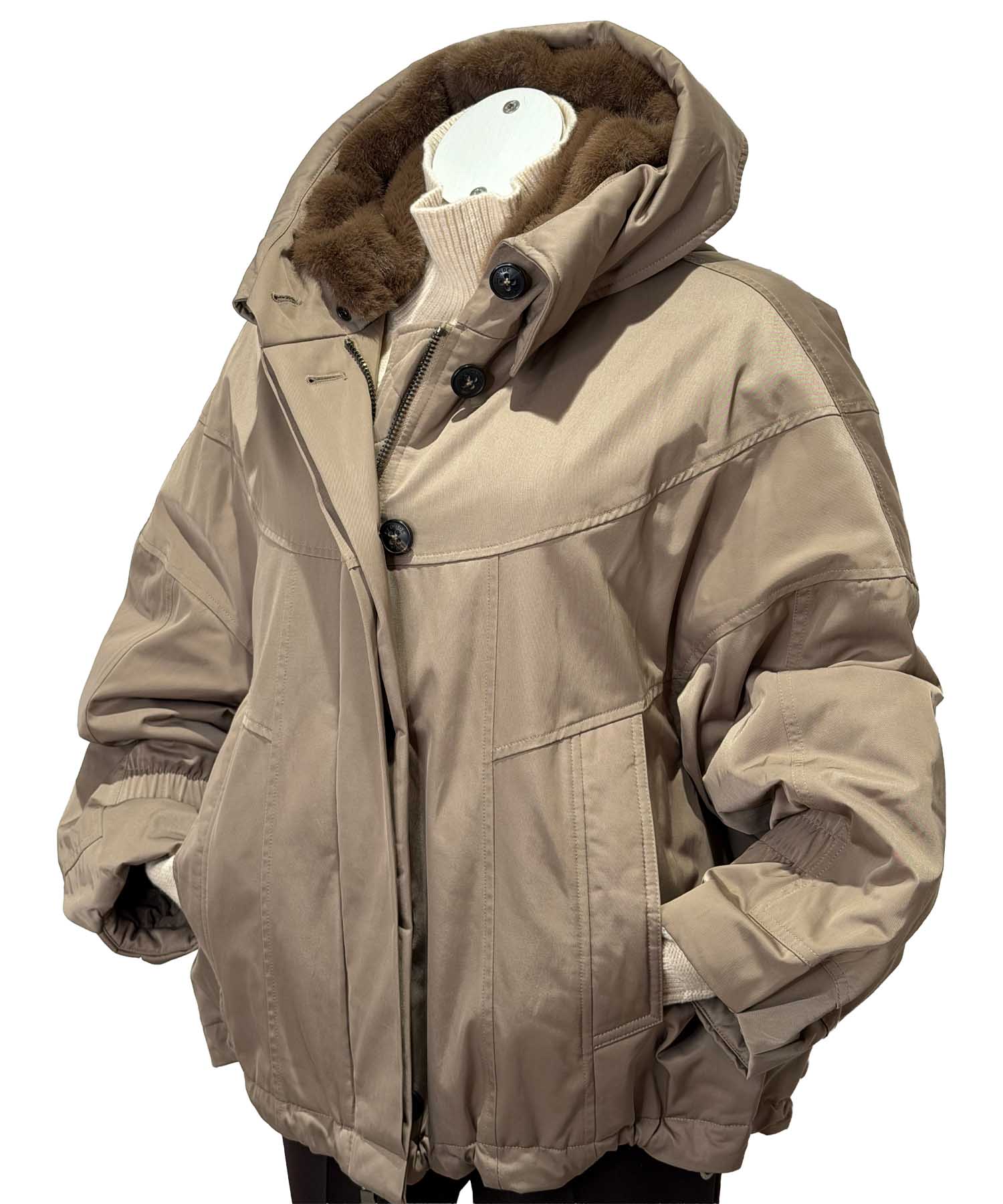 Blonde No. 8 Jacke Elin in light taupe Blonde No. 8 Jacke Elin in light taupe