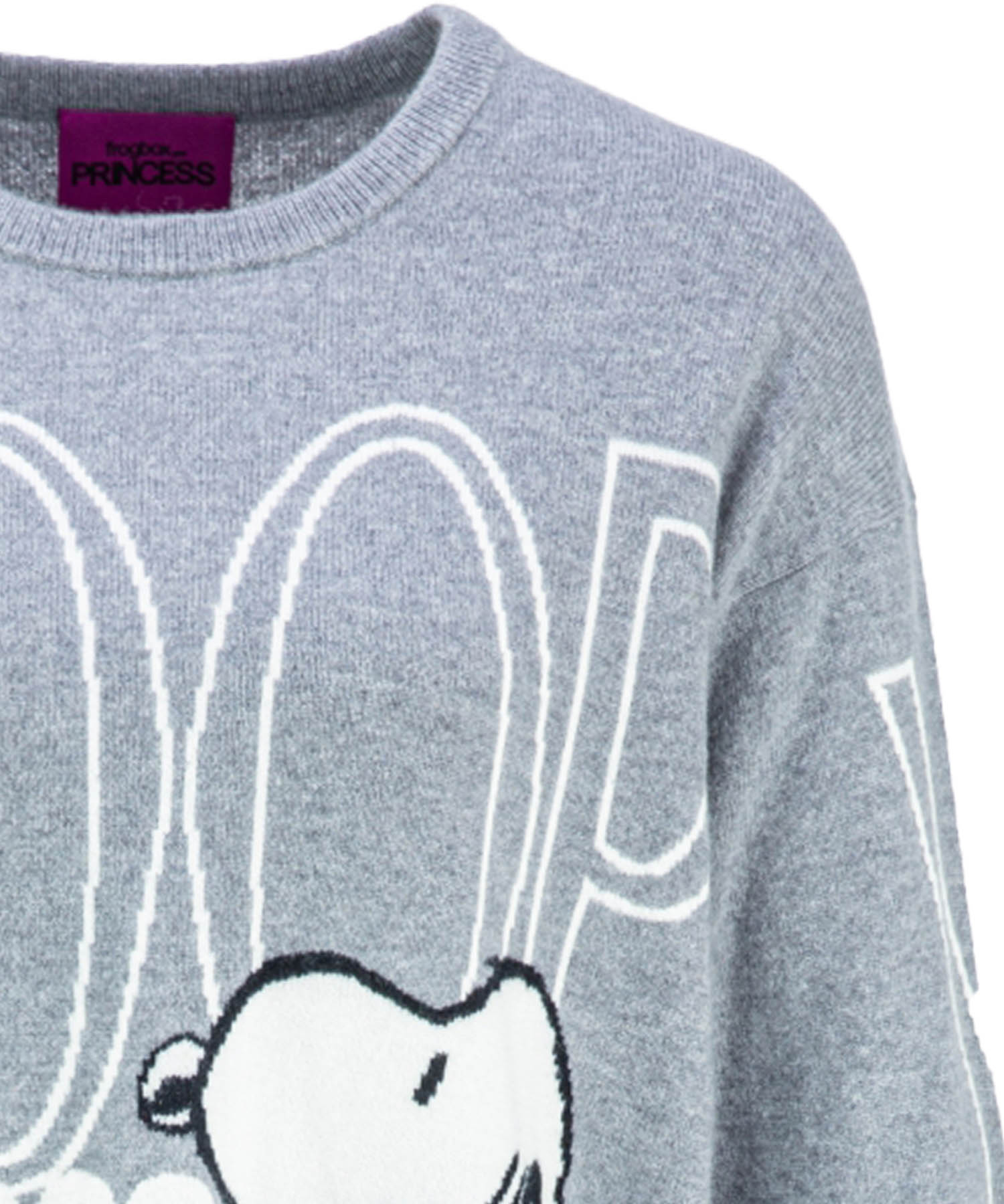 Princess goes Hollywood Pullover Snoopy Cool in grau