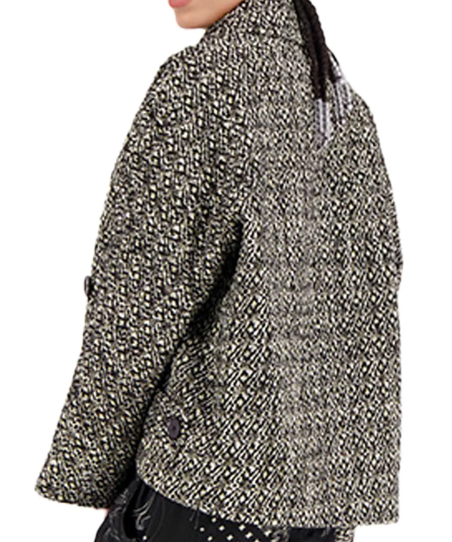 Me369 Jacke Amanda in schwarz-weiss