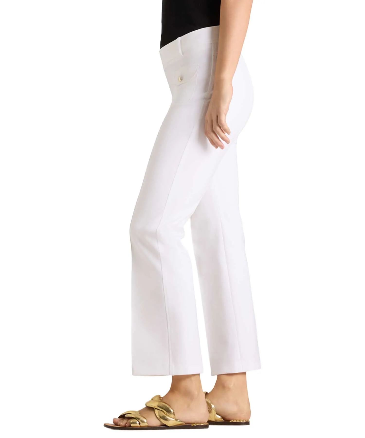 Cambio Farah Patched Pocket, elegante Damenhose mit Pattentaschen