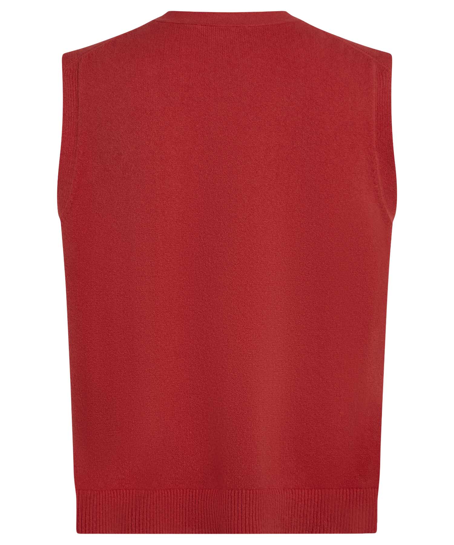 PENN&INK N.Y Strickweste in Cardinal | Oversized Damenweste