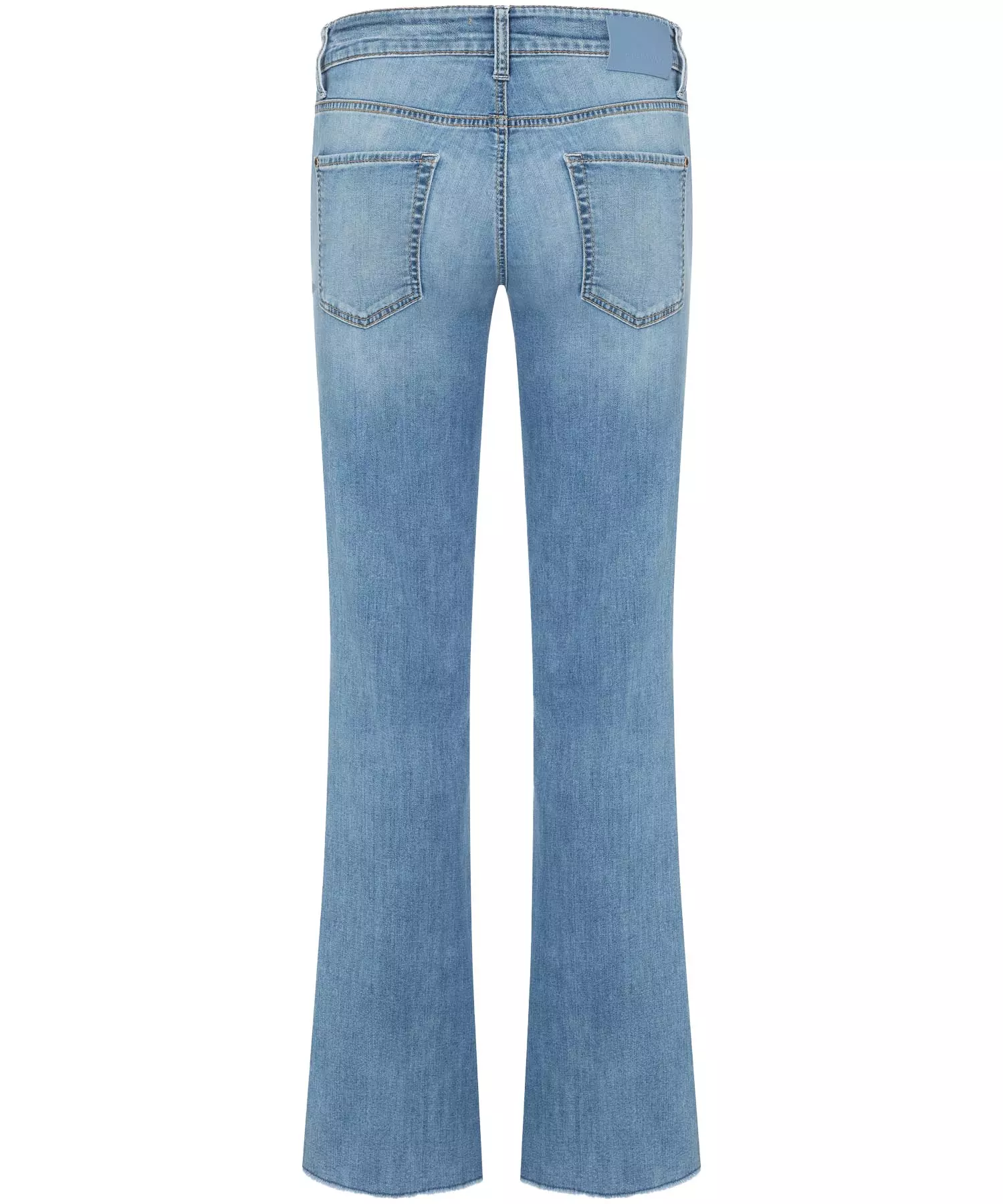 Cambio Jeans Paris flared in heller Waschung