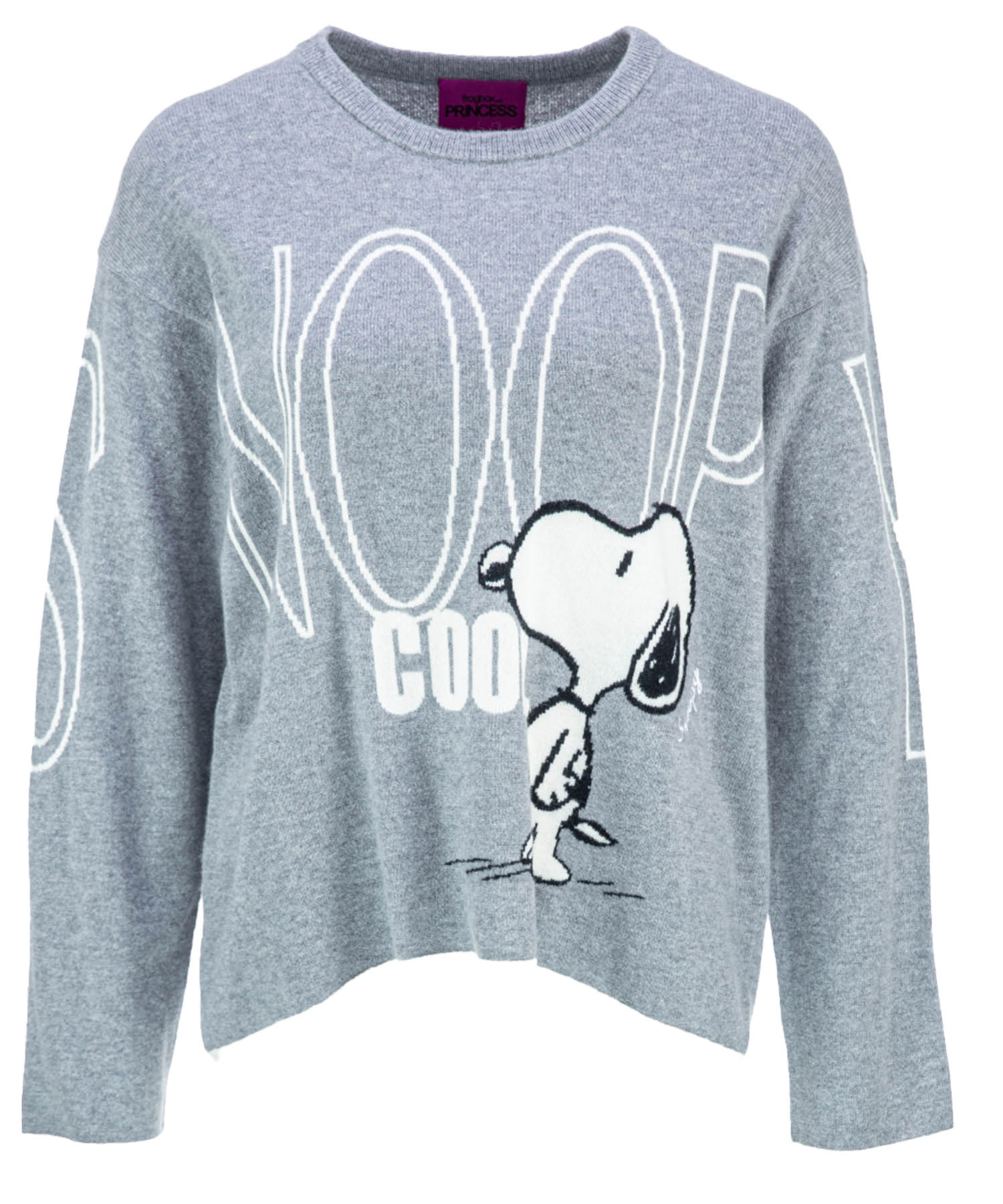 Princess goes Hollywood Pullover Snoopy Cool in grau