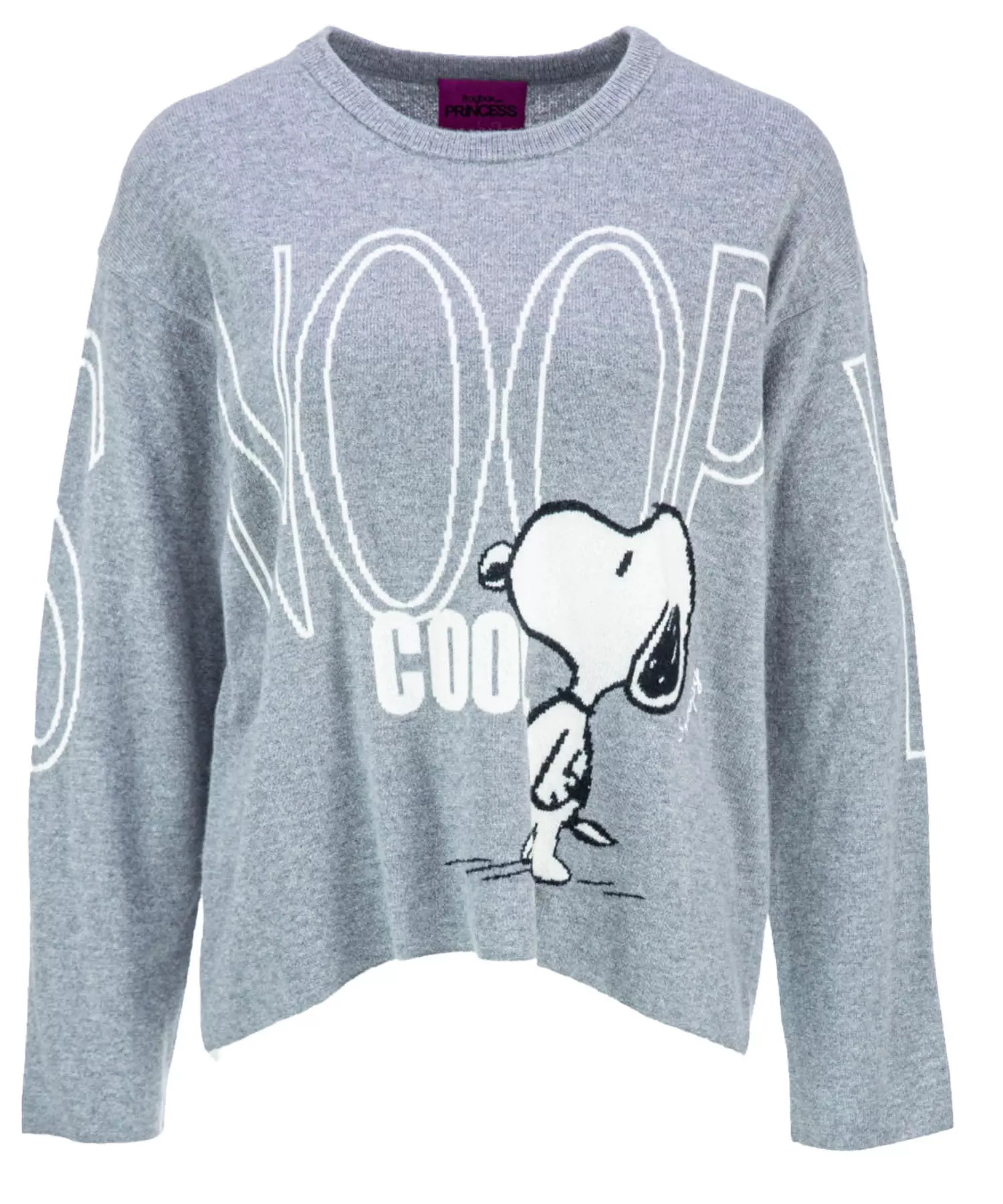 Princess goes Hollywood Pullover Snoopy Cool in grau