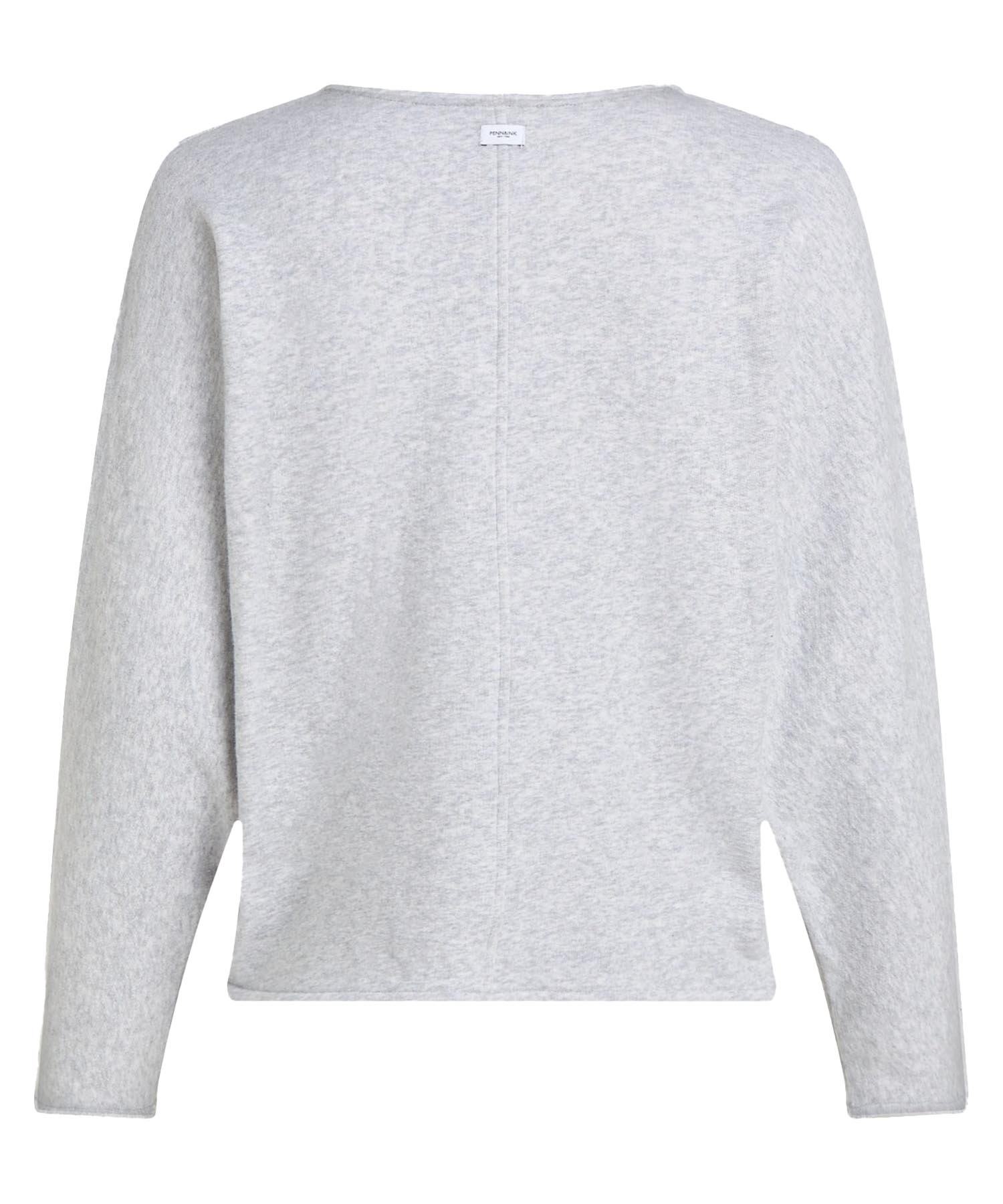 PENN&INK N.Y modischer und kurzer Pullover mit V-Ausschnitt aus Baumwolle