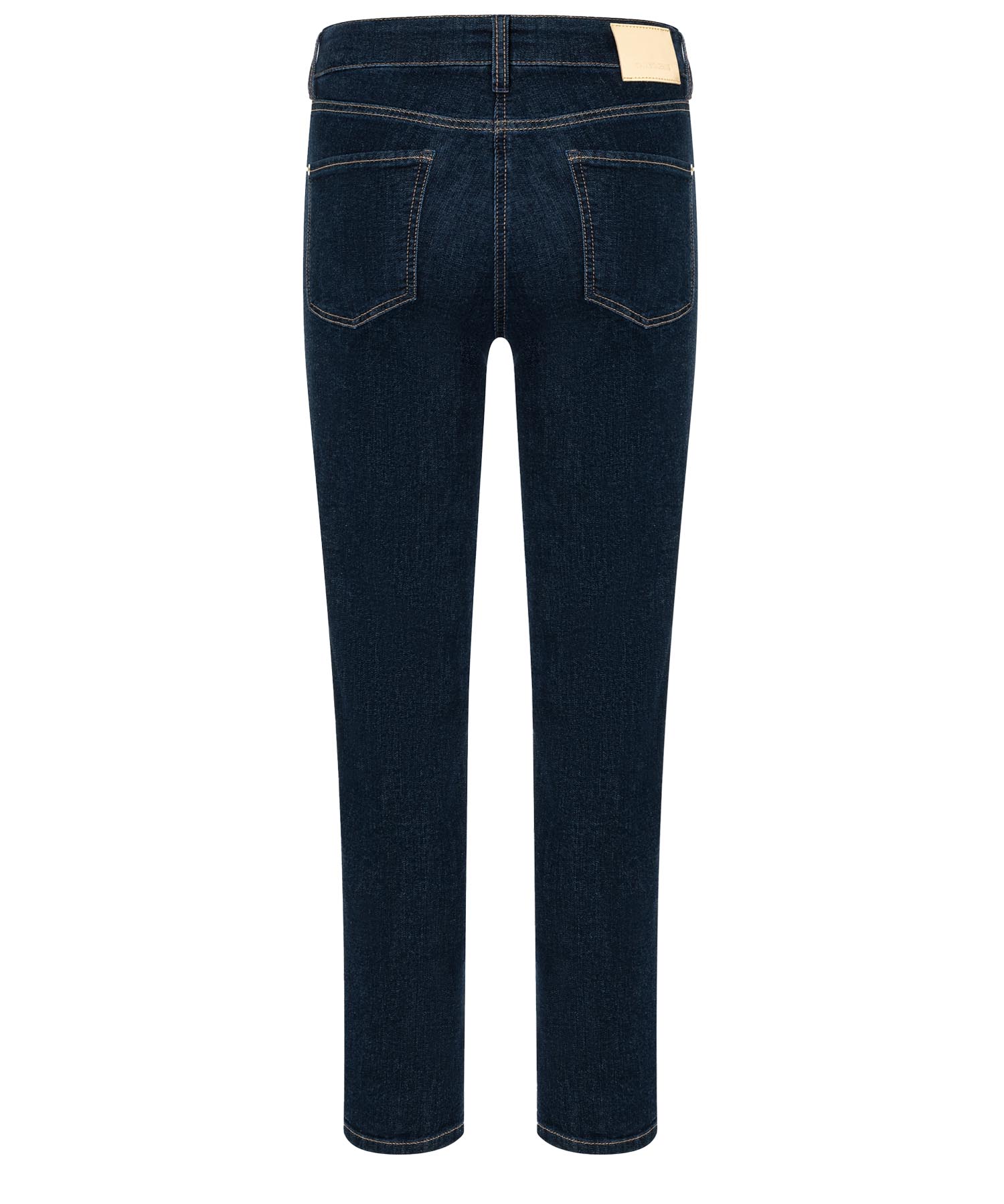 Cambio Jeans Piper cropped in dunkelblauer Waschung