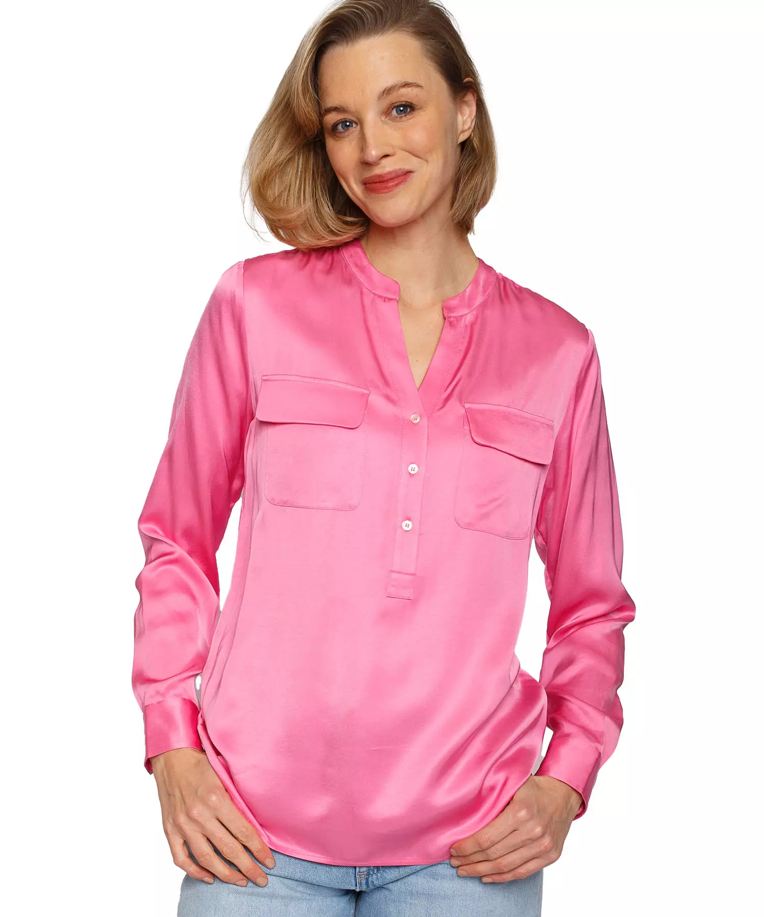 Emily van den Bergh Bluse in pink