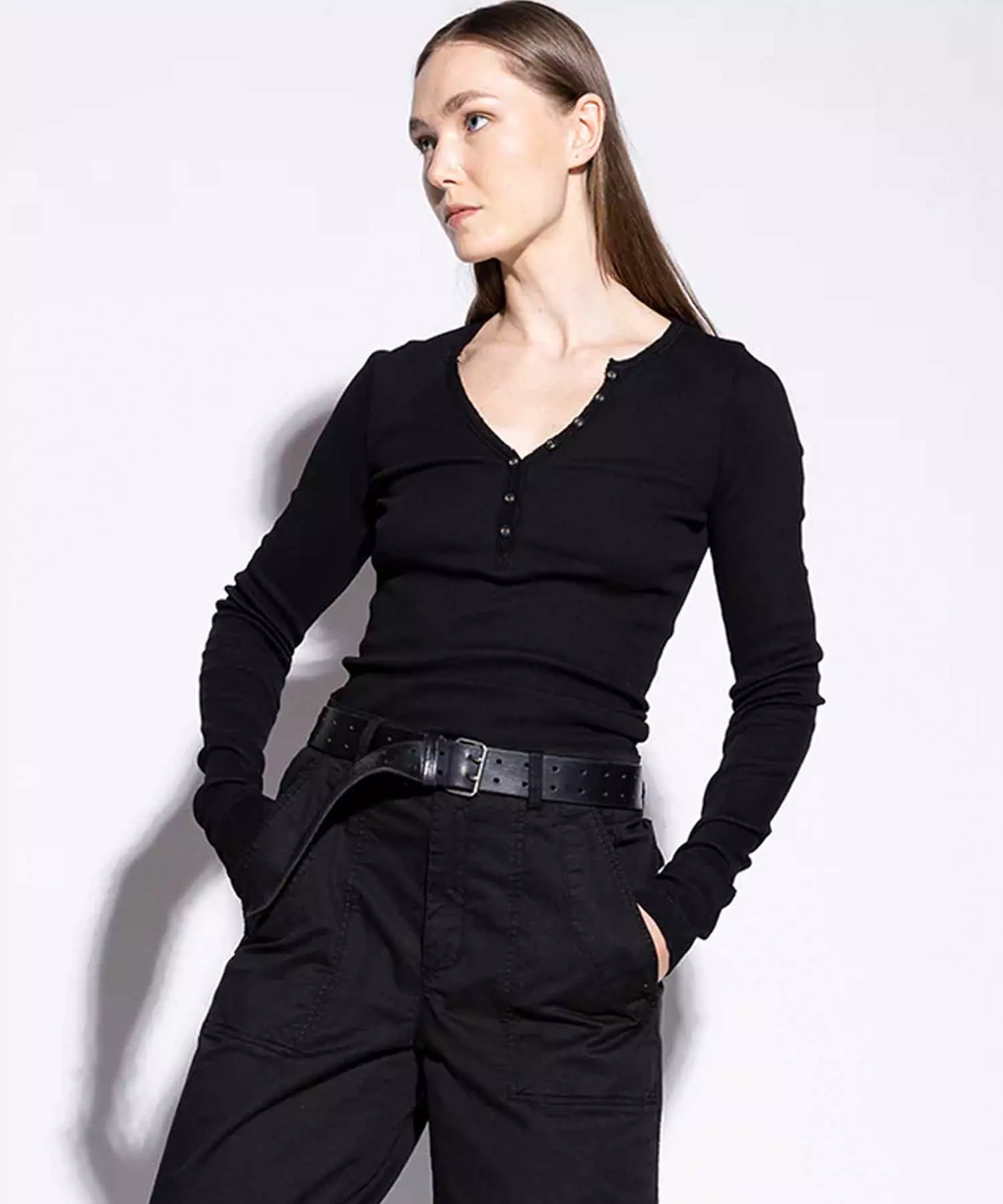 You Too Shirt Alison in schwarz