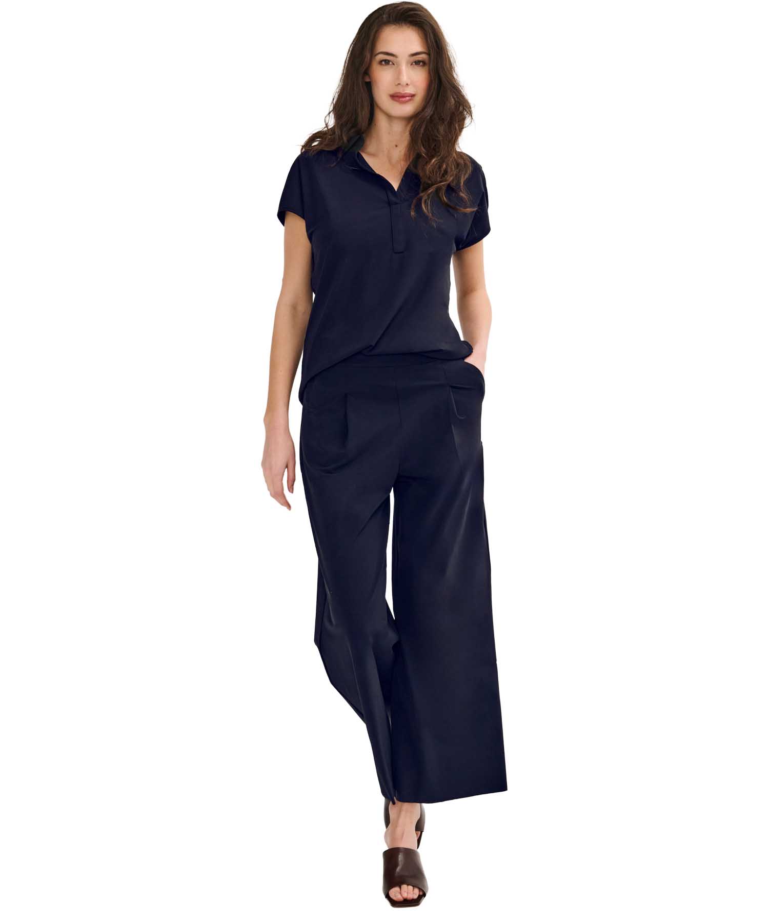 Japan TKY Hose Kona in Black-Blue | Modehaus Wörmann