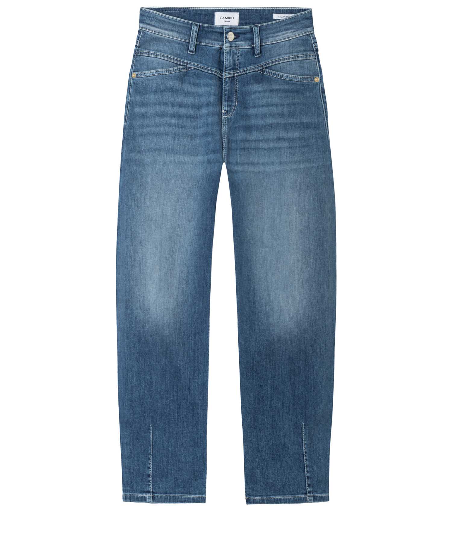 Cambio Jeans Elin Barrel Cropped in med. authentic used | Modehaus Wörmann